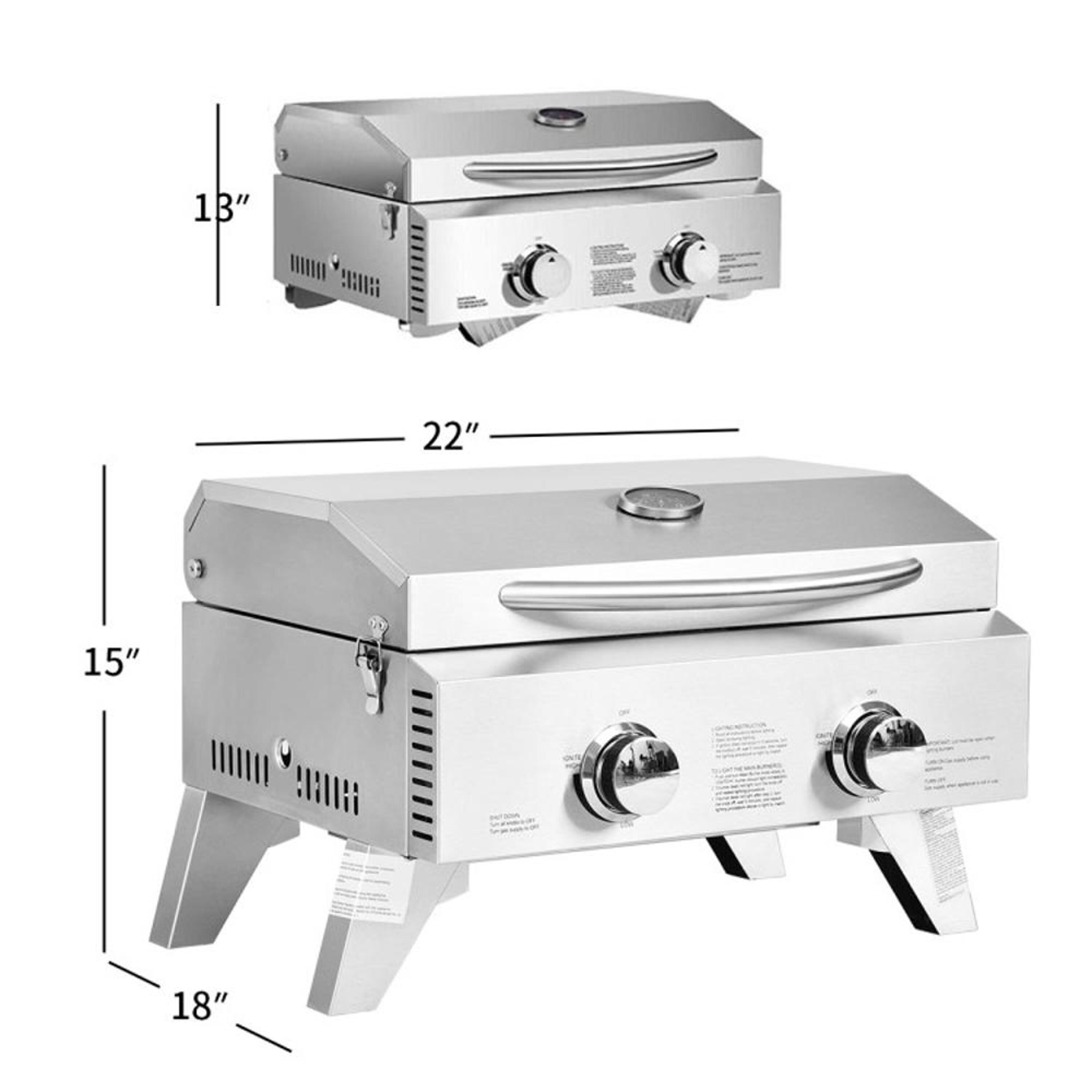 BABOOM BOM-OP3243-CO Gas-Grill - View #5