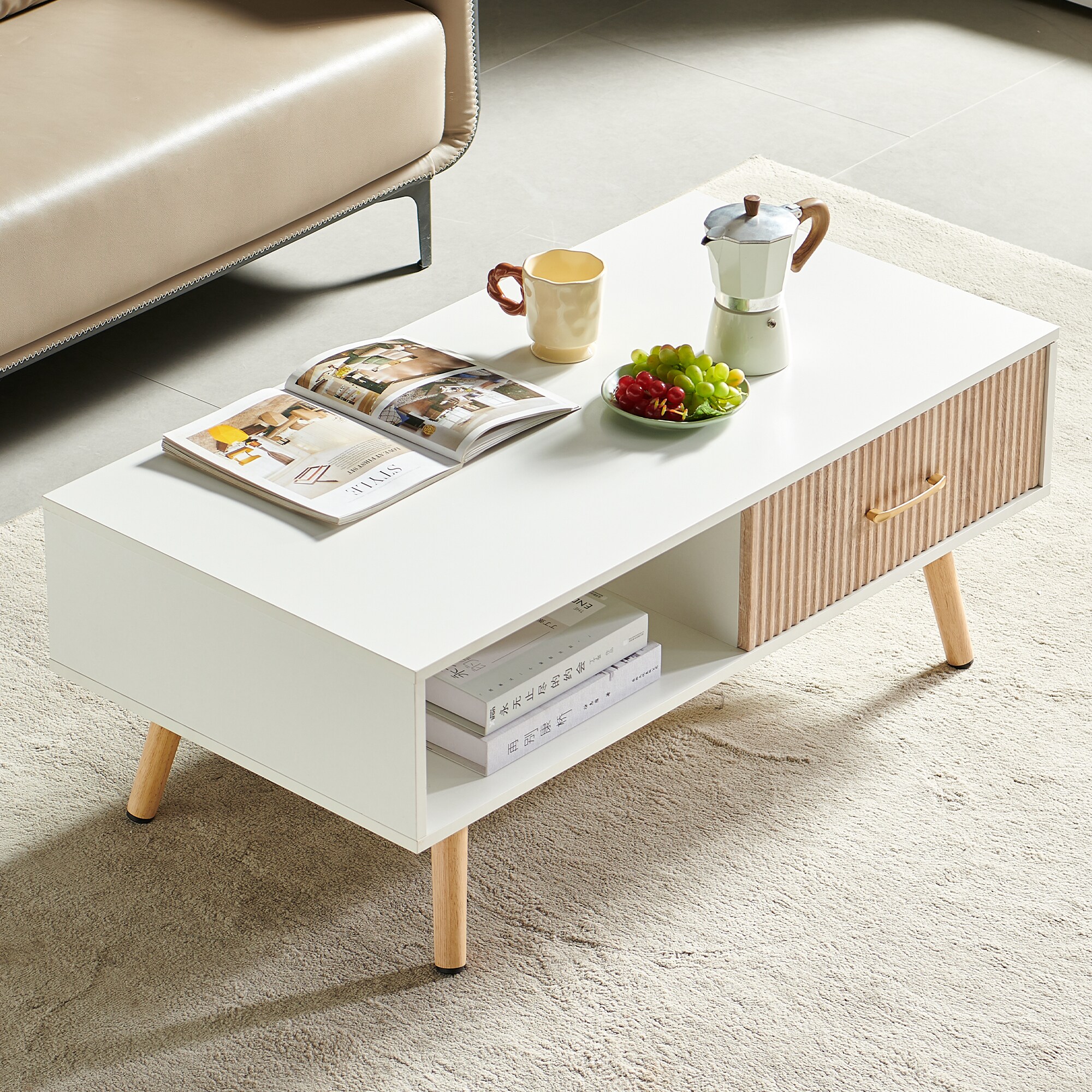 LUXEYARD DS-Y-W1265-P230633 Coffee-Tables - View #2