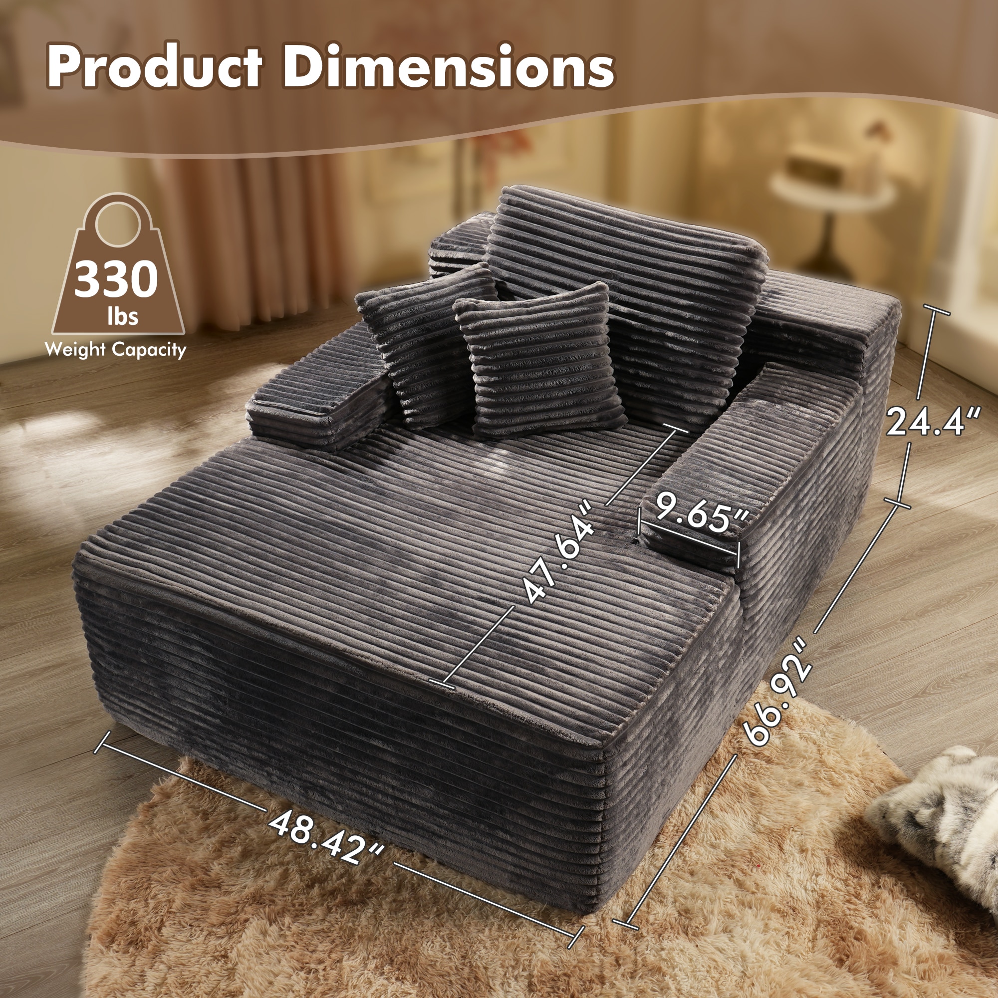 Pouuin SJOH910 Sofas-Loveseats - View #2