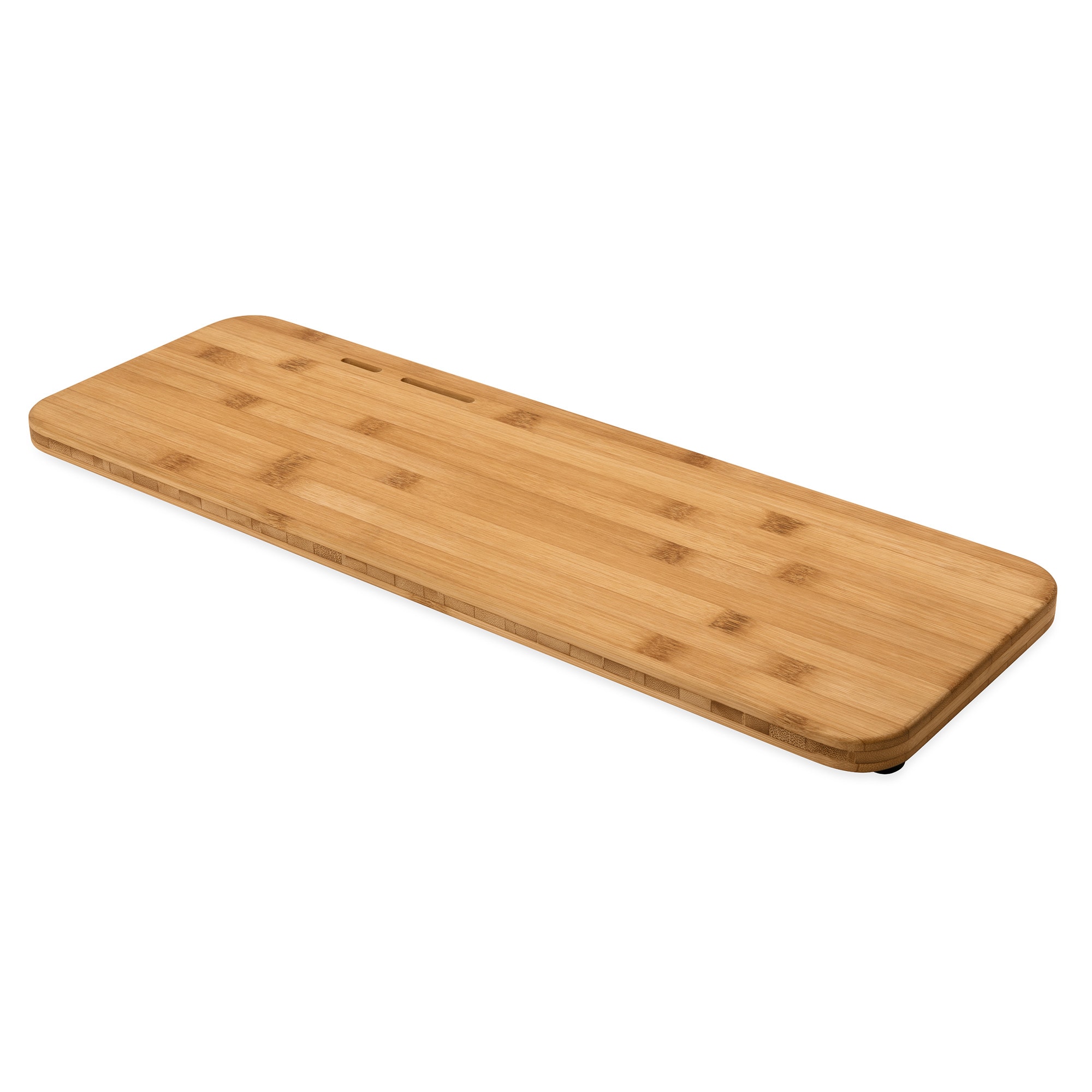 CAMCO Bamboo Over the Sink Cutting Board for RV and Marine Use 24 x 8 Inches #43543