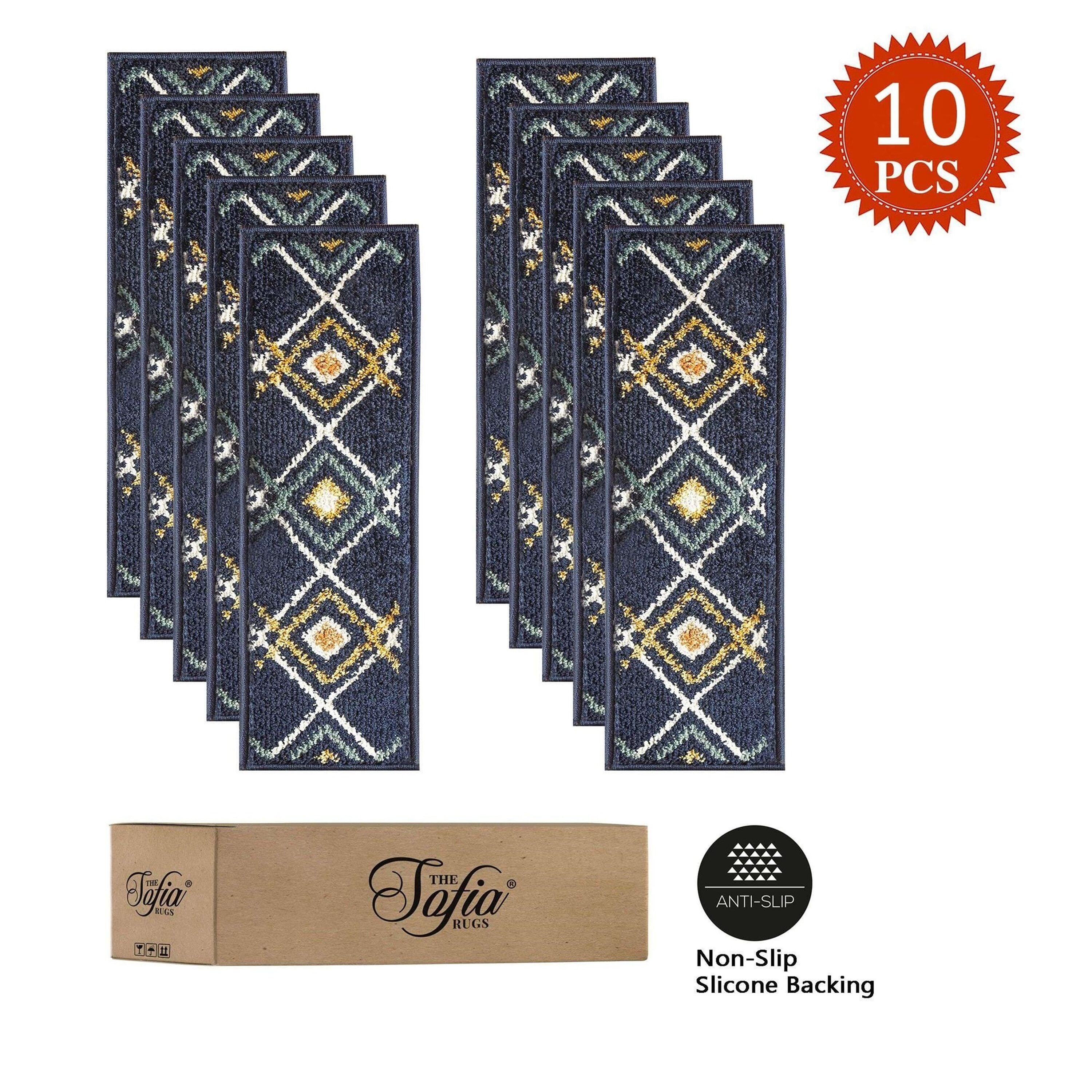 The Sofia Rugs STAIR-59A-BL-10 rugs - View #7