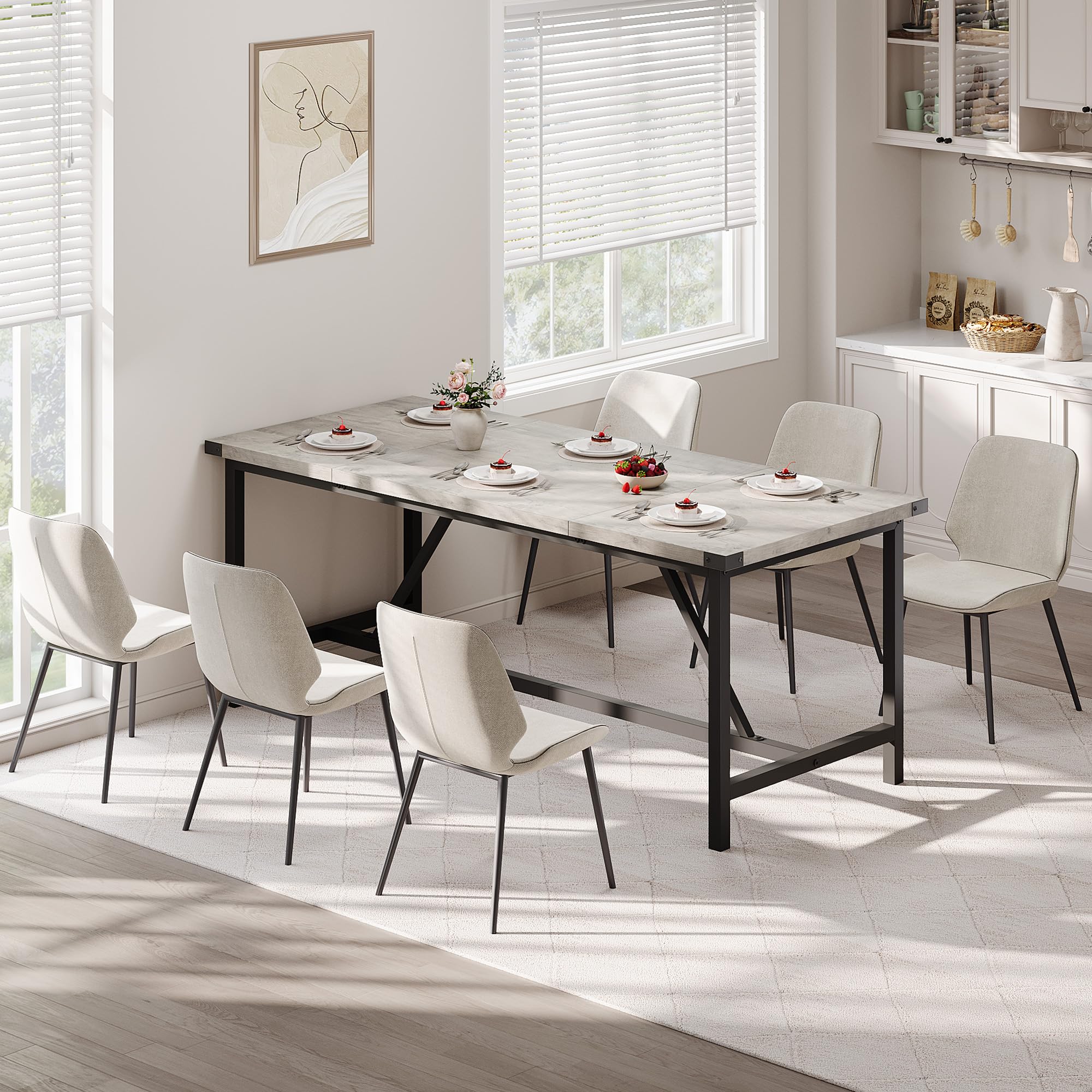 GarveeLife LROY-PHO-33HBFDGC Dining-Tables - View #3