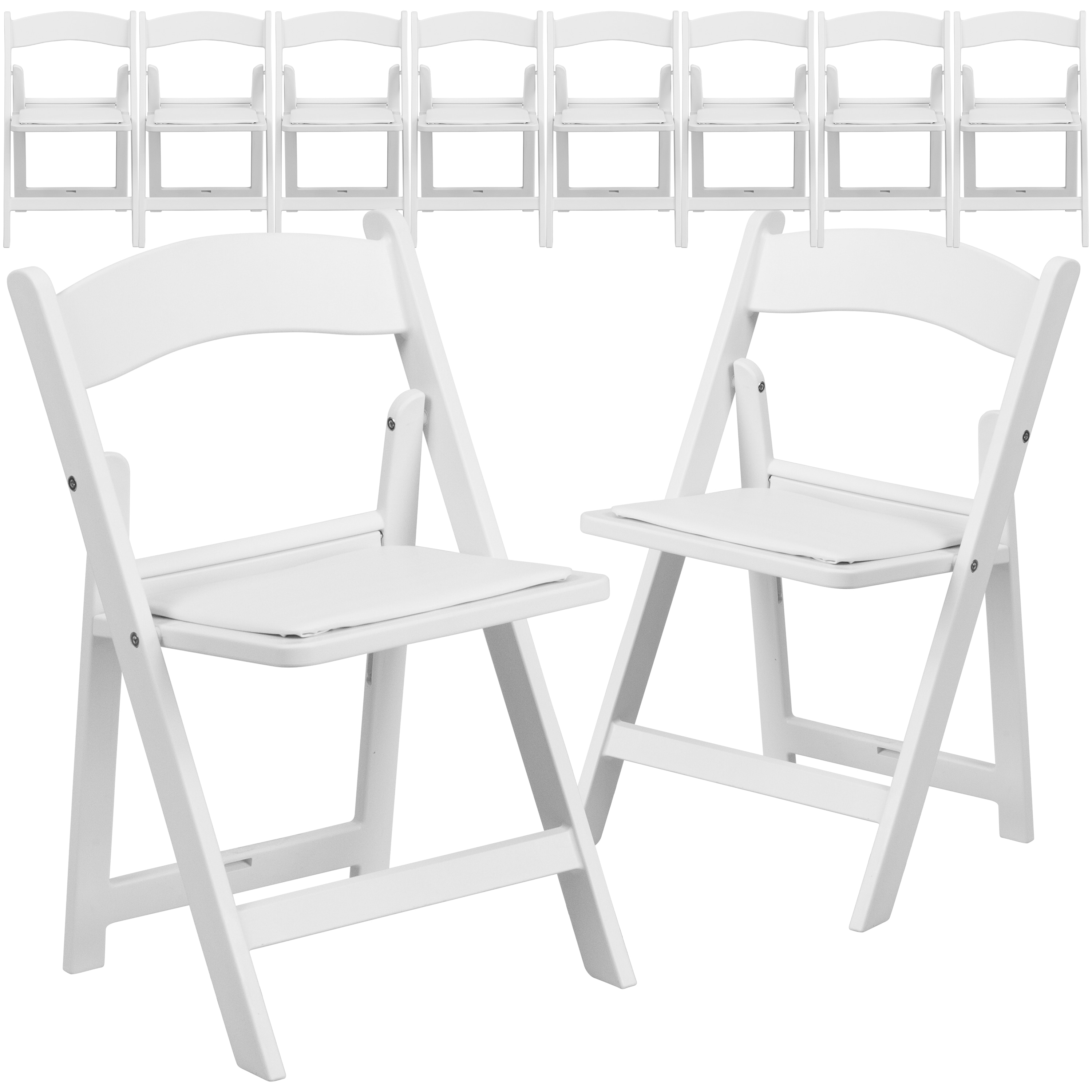 Folding Tables & Chairs Home & Kitchen Flash Furniture 10 Pack ...