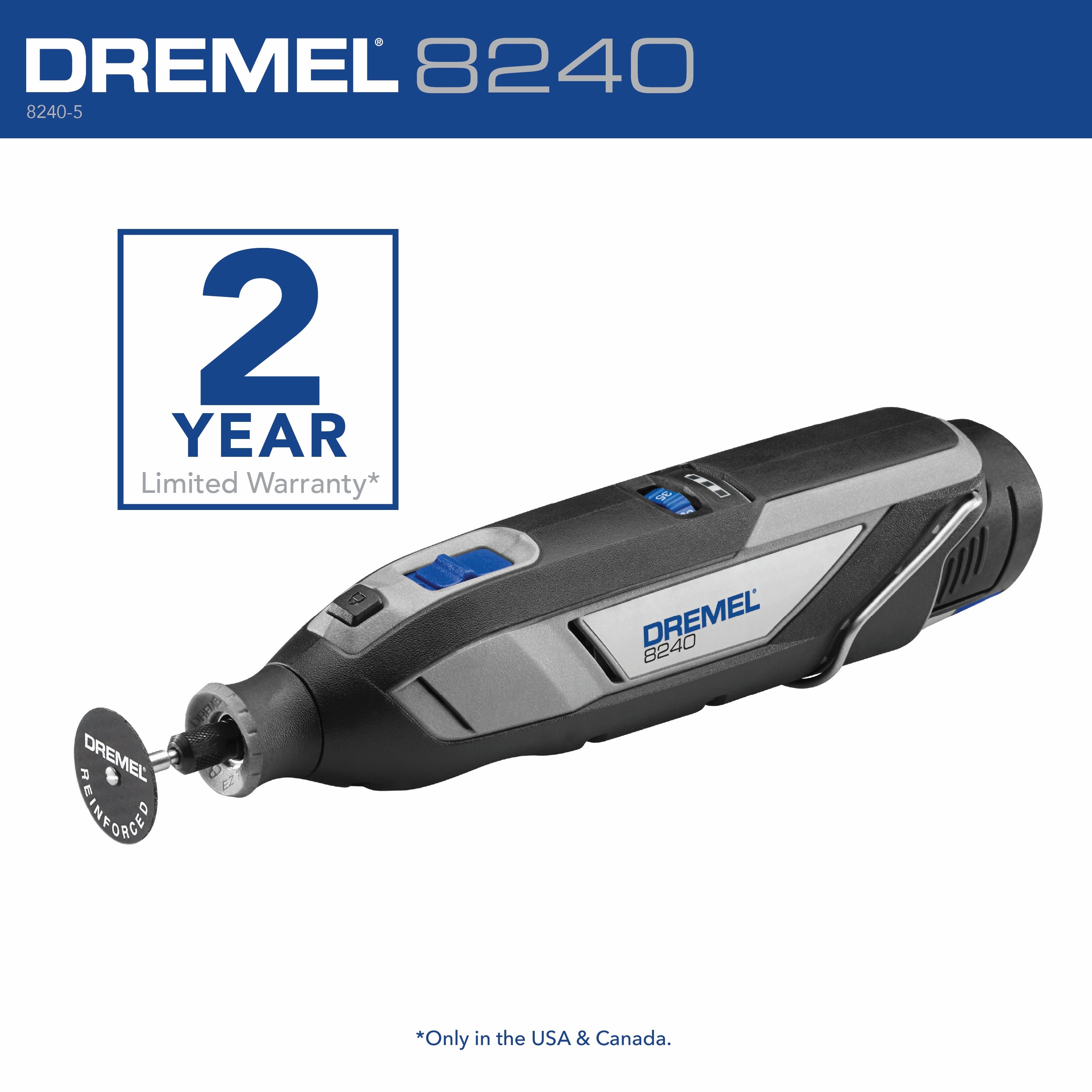 Dremel 8240-5/65 F0138240JK Multifunction tool incl. rechargeables, incl.  charger, incl. case, incl. accessories 12 V