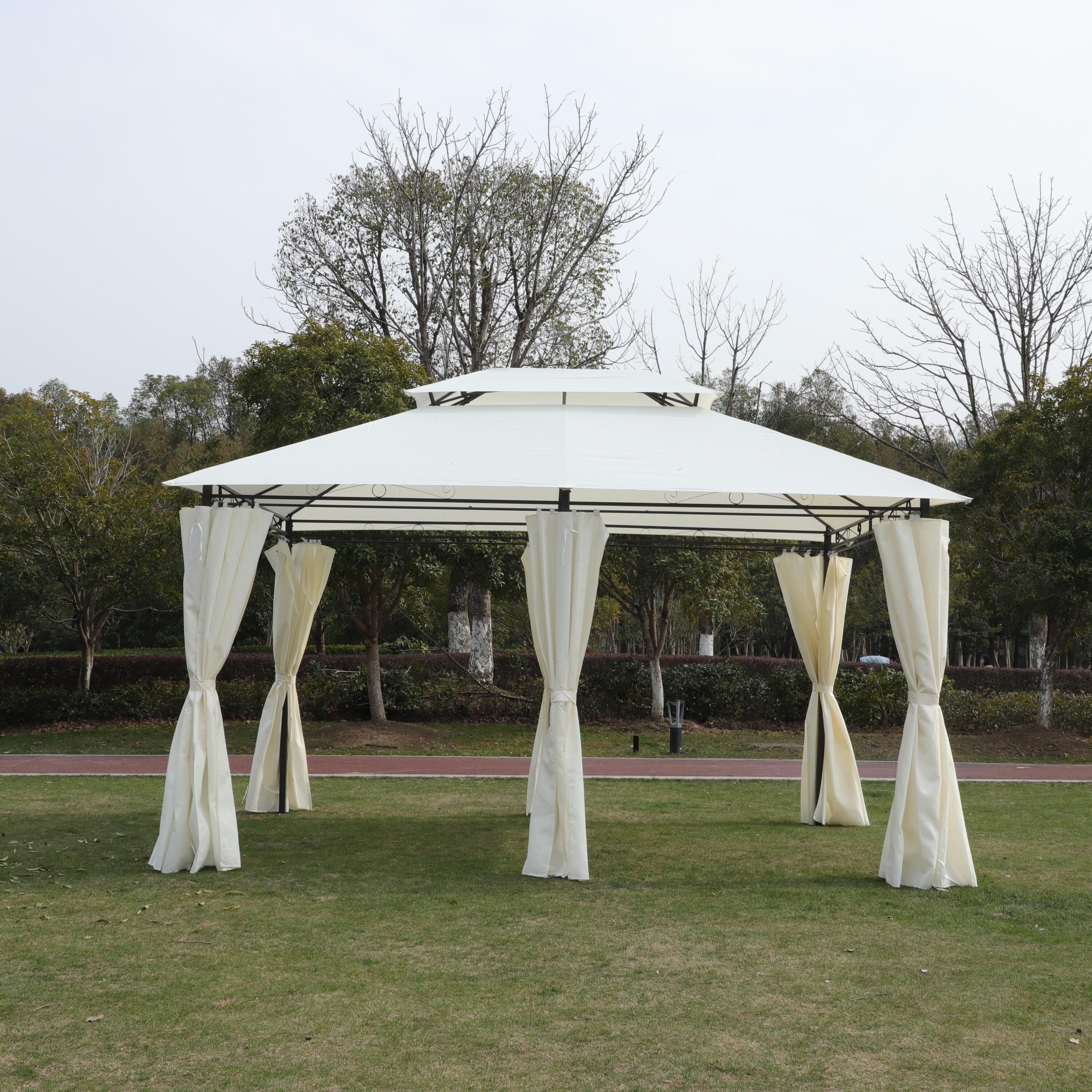 Bayfeve BFBU-4892-GZB Wood-Resin-Gazebos - View #10