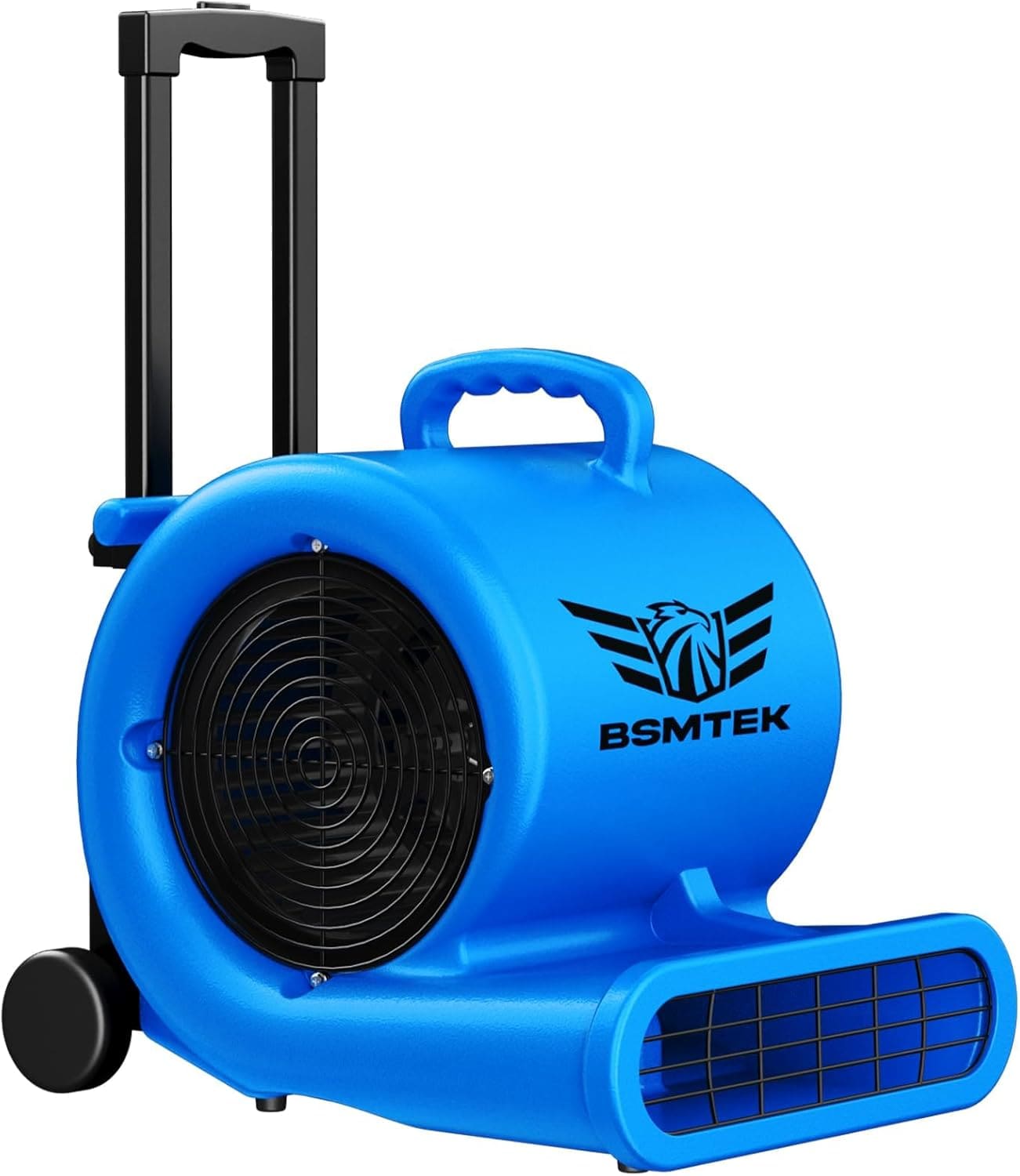 Silvel All-Purpose Air Mover 850W 3000-CFM 3-Speed Floor Blower Fan and Carpet Dryer for Indoor and Outdoor Use with Daisy Chain GFCI and 15-ft Cord Sansujyuku sansujyuku.com