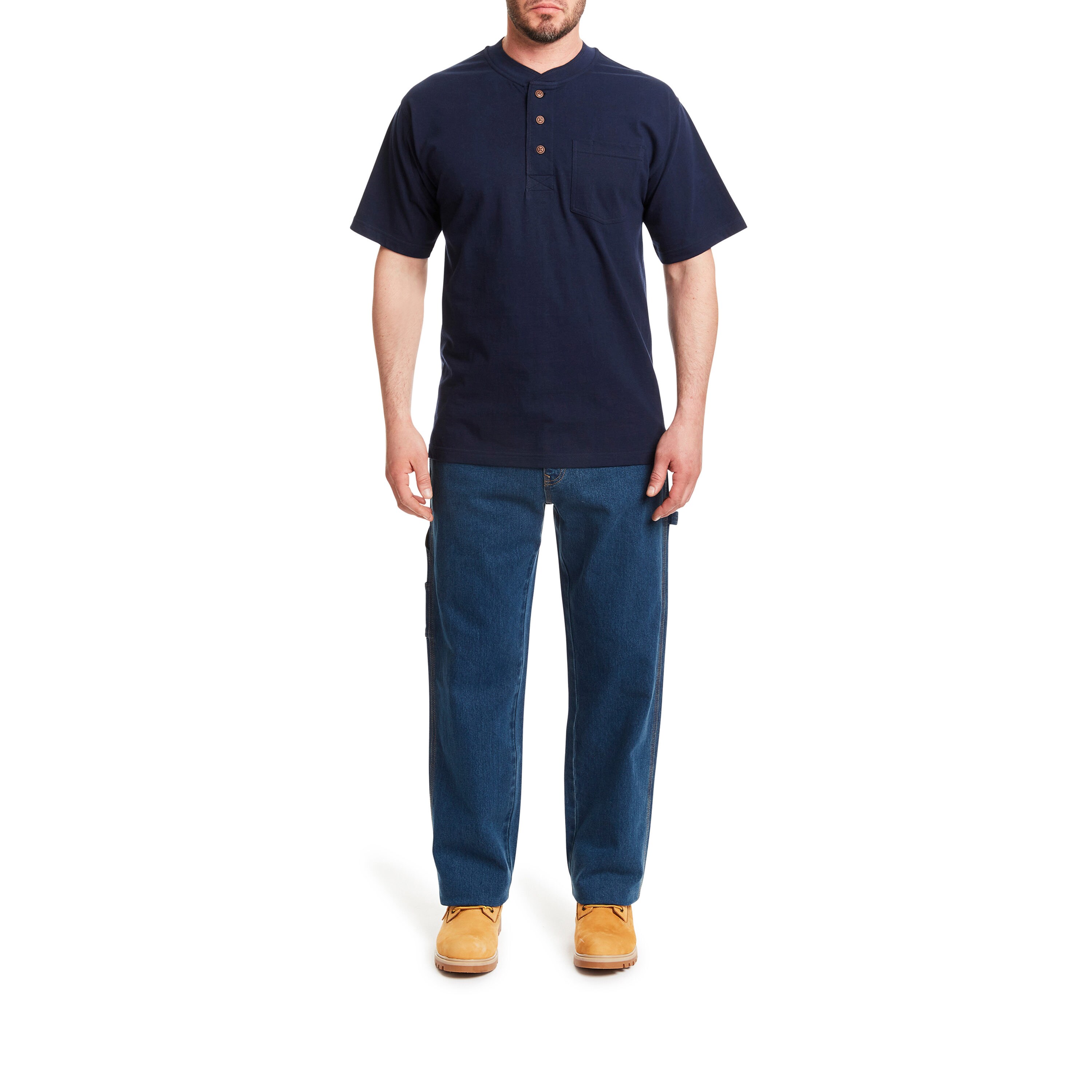 Smith's Workwear S4643LT-NAV-M Tops-Shirts - View #7