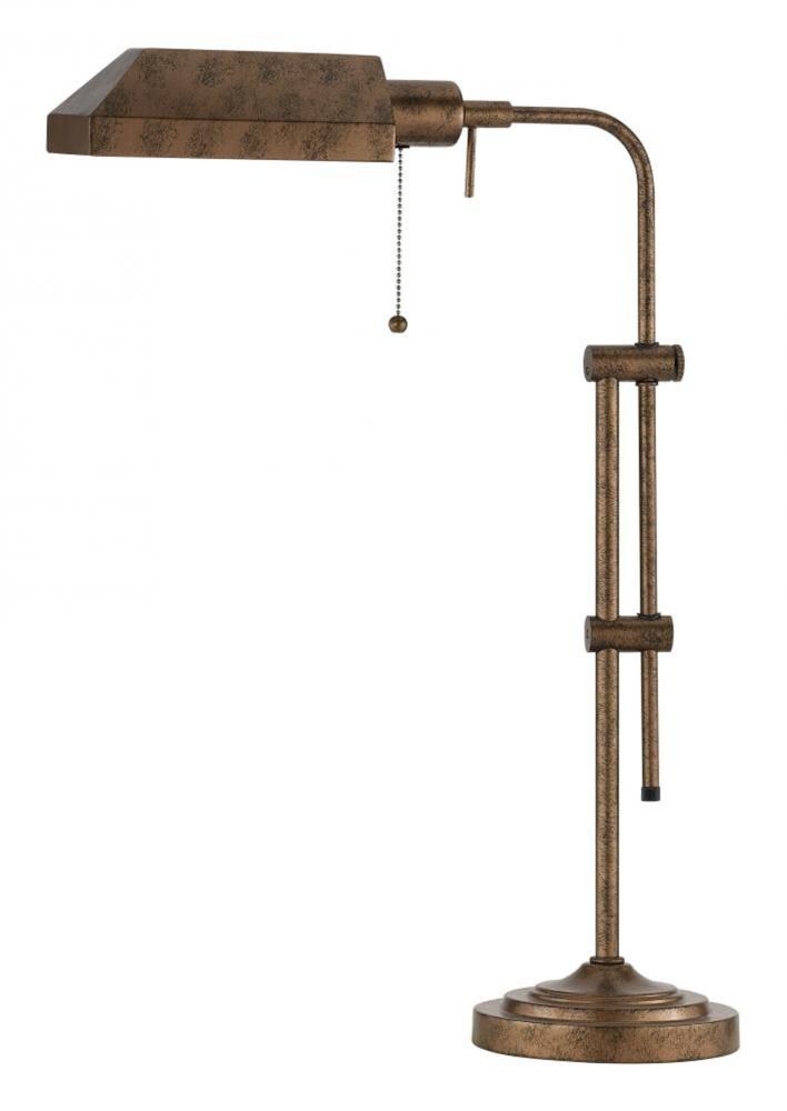  LW-SSBO-117TB-RU 20-in Rust Table Lamp with Fabric Shade