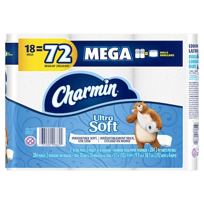 Charmin 18-Pack 2-ply Toilet Paper Lowes.com