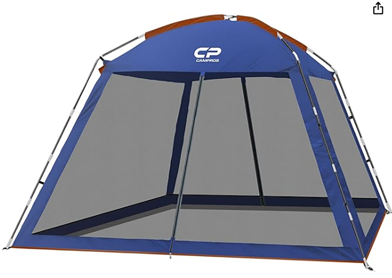 Core Blue 10 ft. x 18 ft. Pop-Up Tent with LED Lights and Instant