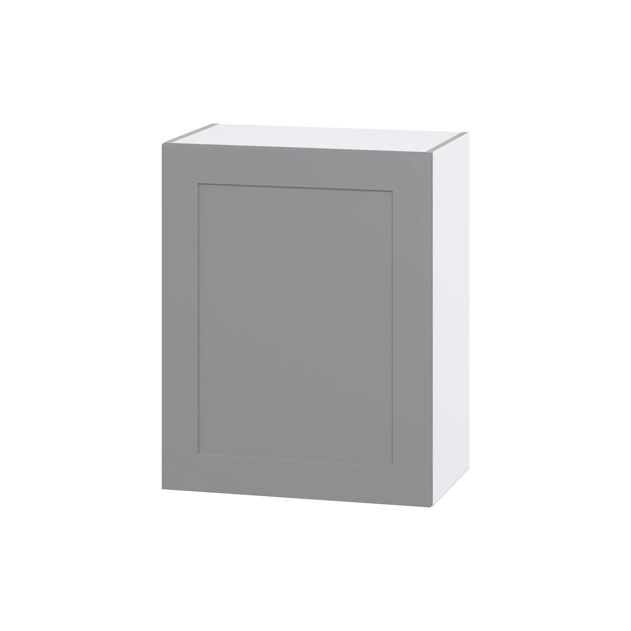 Hugo&Borg Beaumont 30-in W x 20-in H x 24-in D Slate Gray Wall Fully Assembled Cabinet (Flat Panel Shaker Door Style)