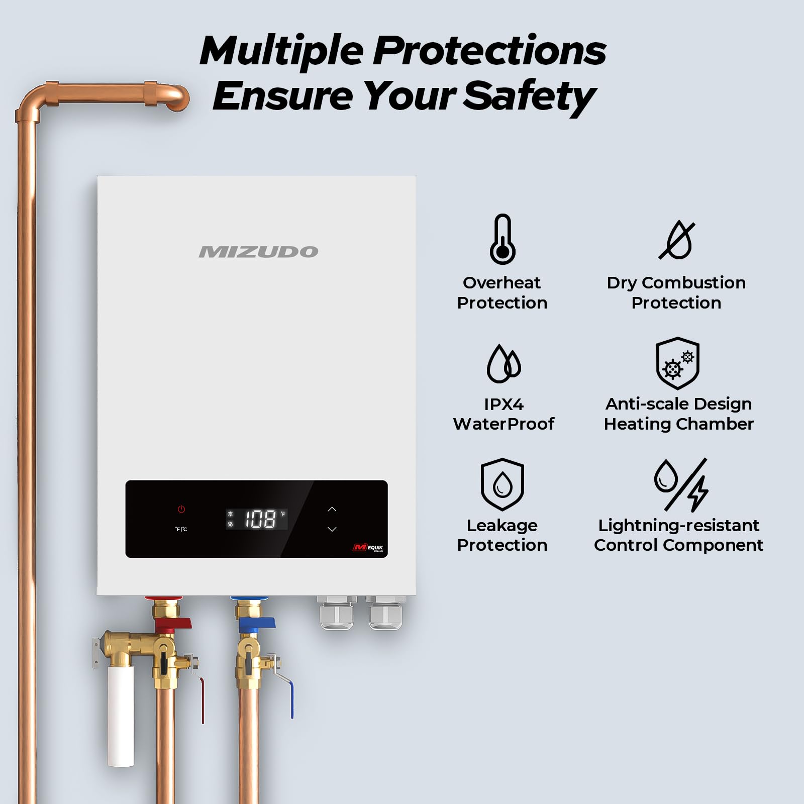 Mizudo ET018A0W Gas-Water-Heaters - View #6