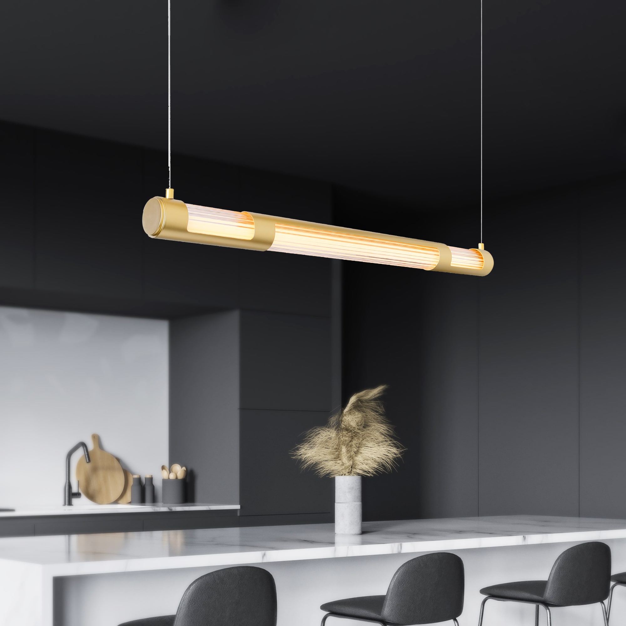 CWI Lighting 1343P36-602-B Neva 1 -Light Chrome Modern/contemporary Integrated LED For Use in Bedrooms, Dining Rooms, Foyers, Kitchens, Living Rooms Chandelier