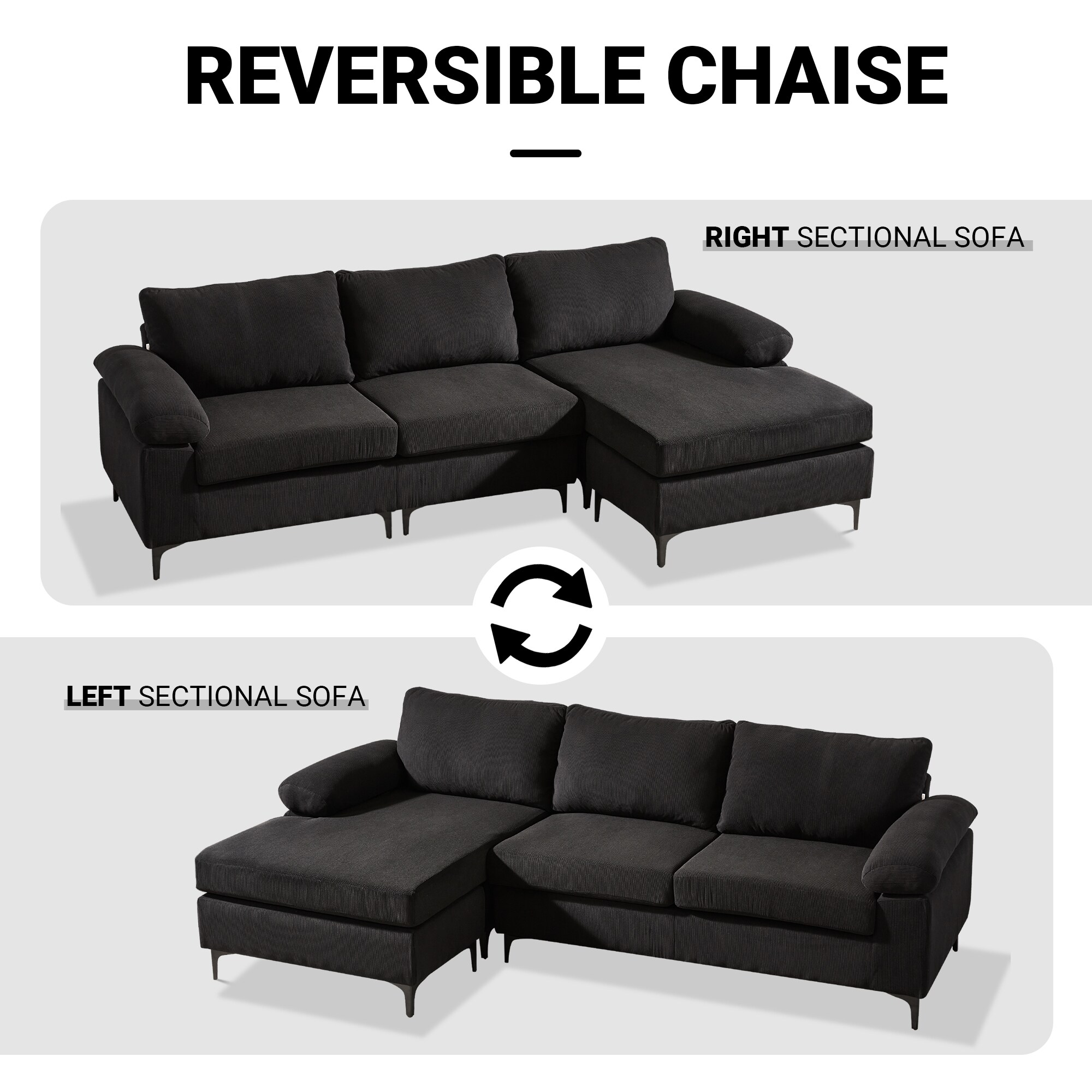 Pouuin SKM55 Sofas-Loveseats - View #3