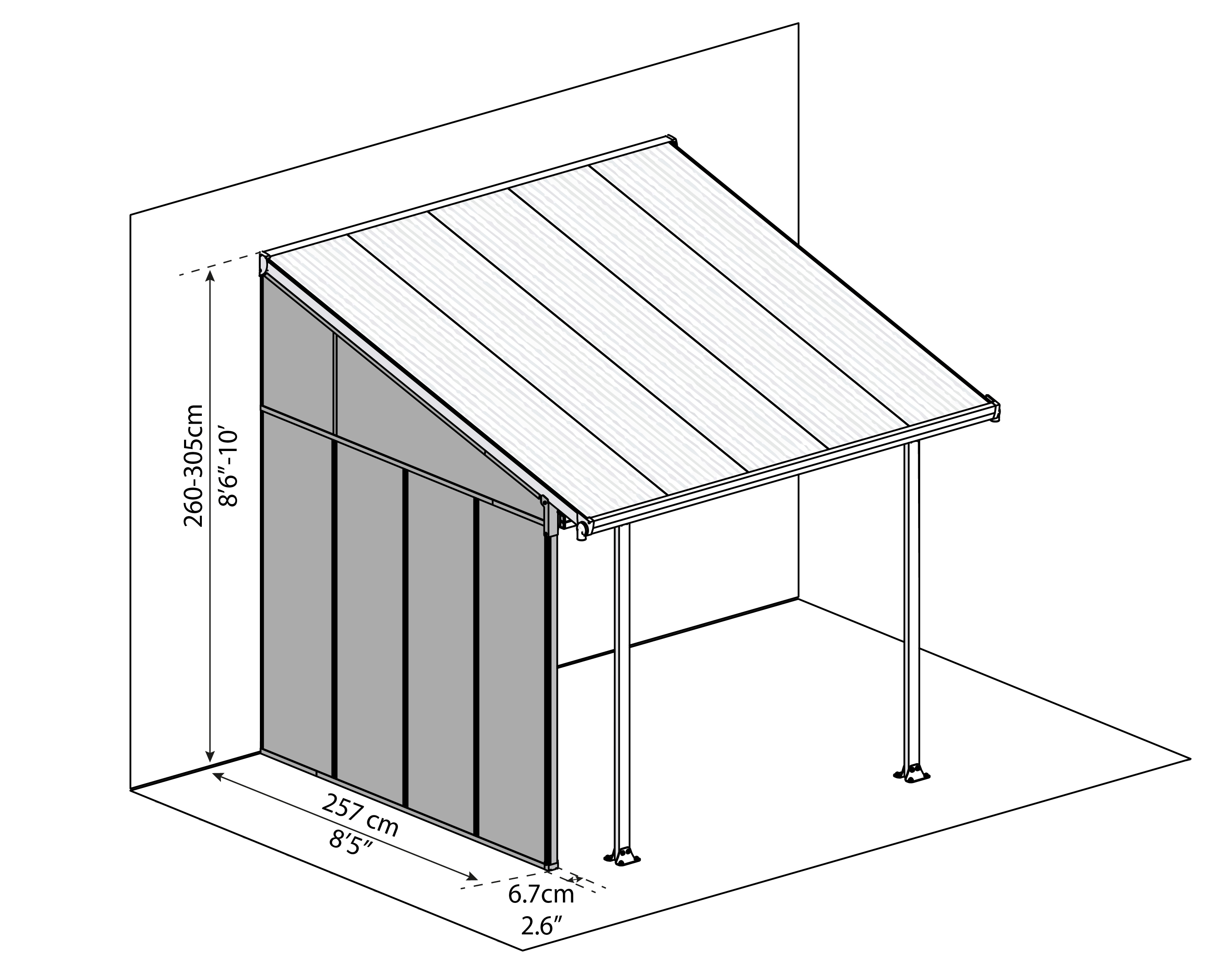 Canopia by Palram 704482 carports - View #3