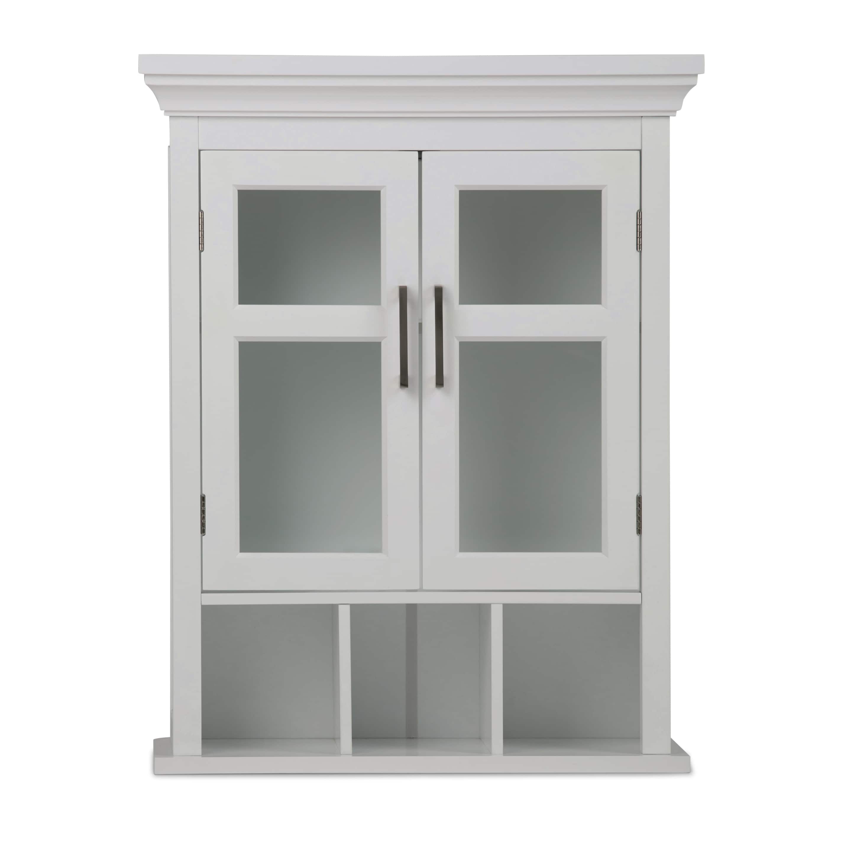 Simpli Home AXCBSAVN04-WH Bathroom-Wall-Cabinets - View #2
