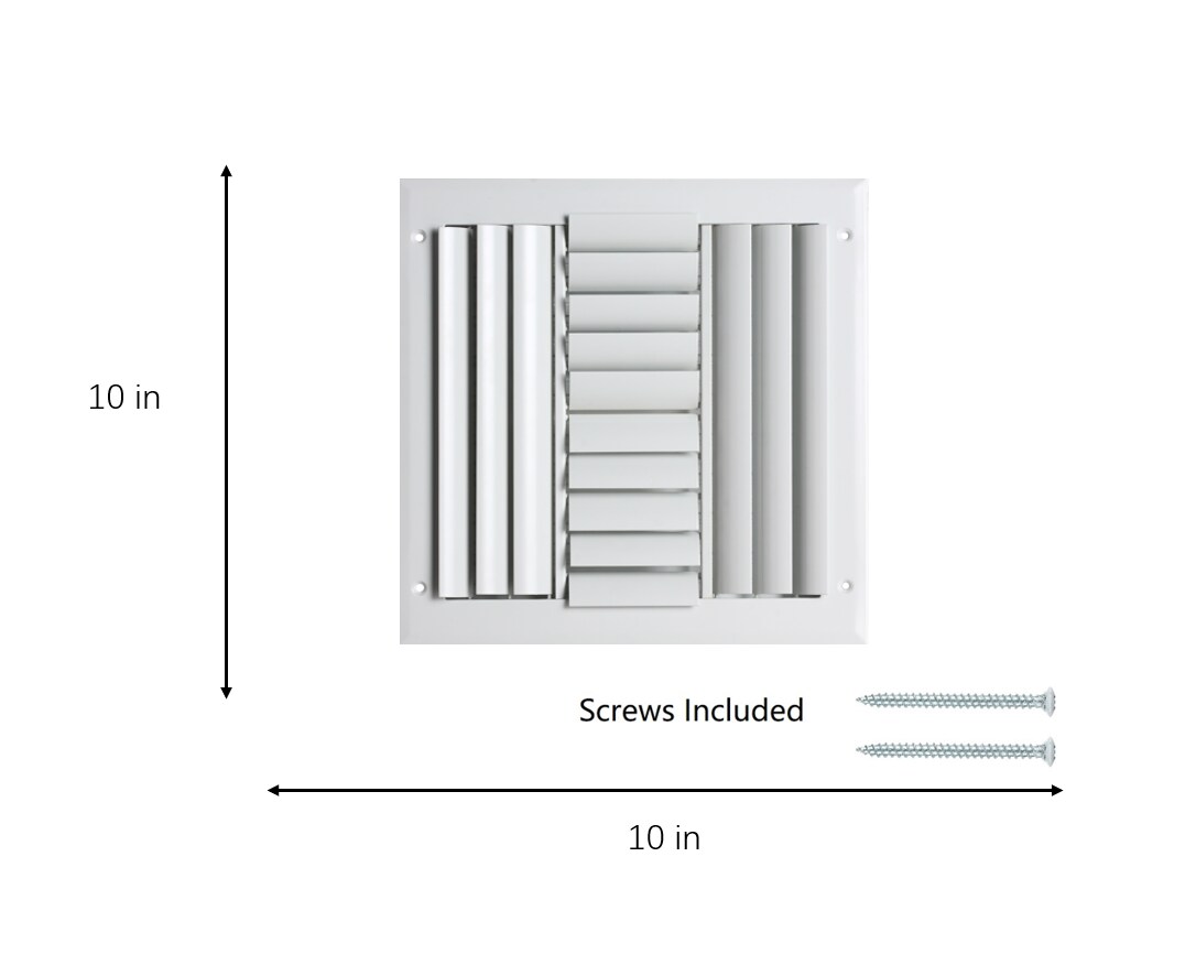 RELIABILT 6341010WH Sidewall-Ceiling-Registers - View #2