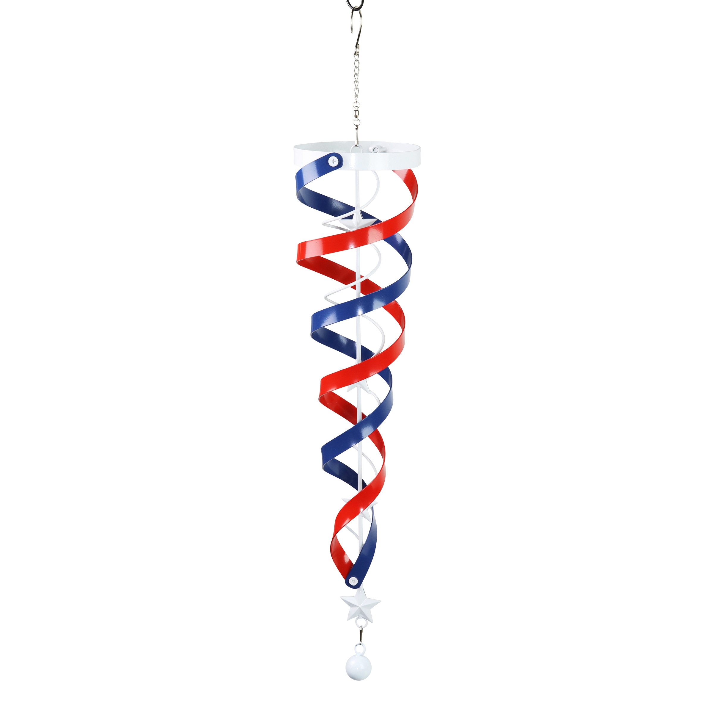 Exhart 79108-L Metal Indoor/Outdoor Hanging decoration Patriotic 4th of July Decor