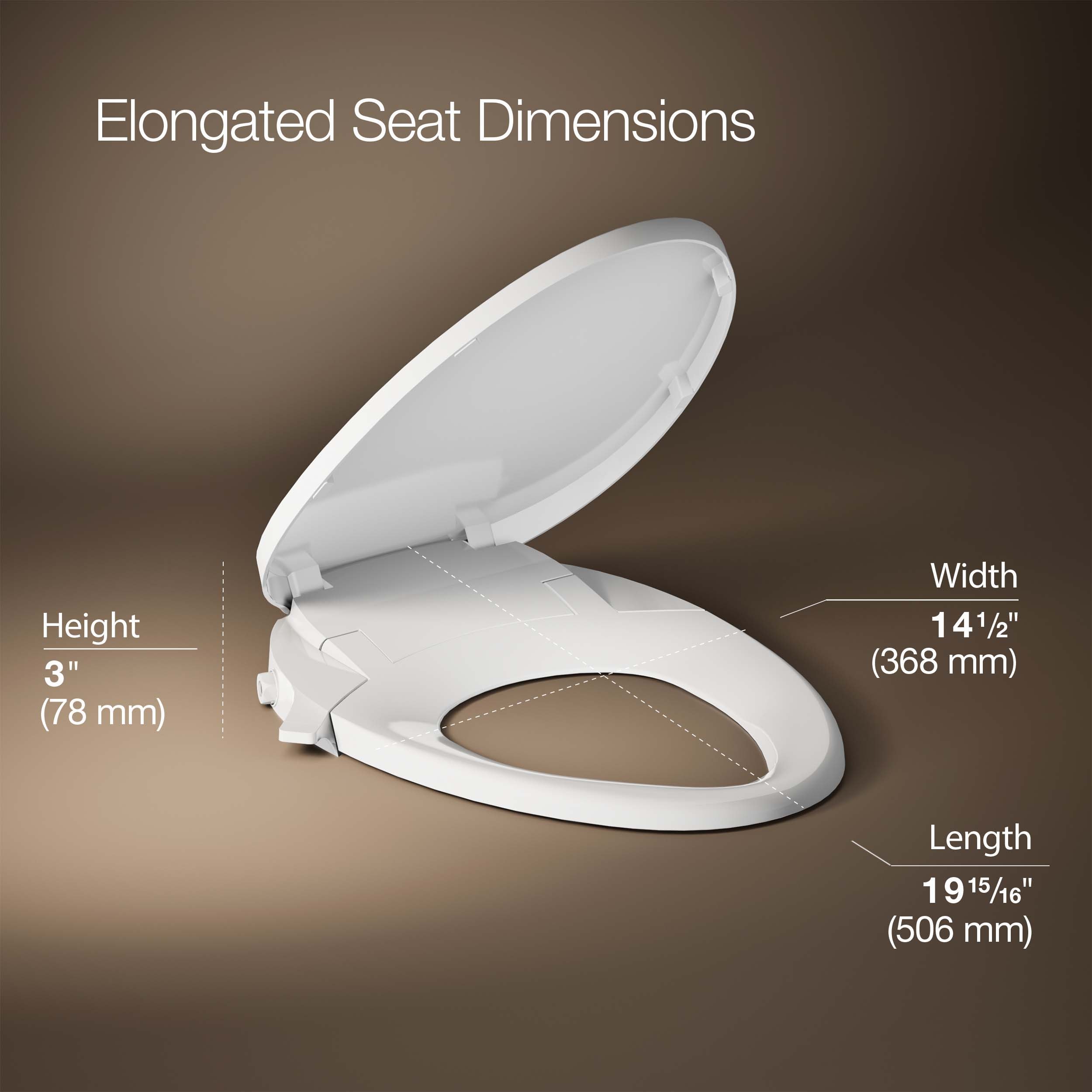 KOHLER 98804-0 Bidet-Toilet-Seats - View #3