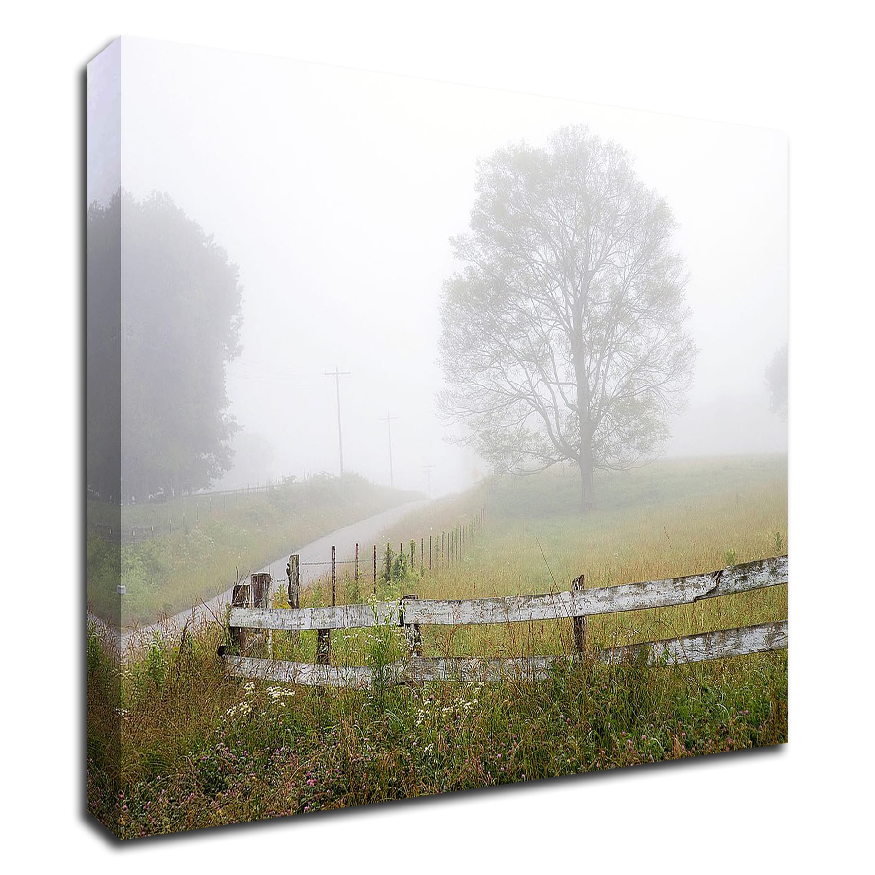 Tangletown Fine Art 8H1526DC-2721 Landscape 21-in H x 27-in W Landscape Print on Canvas
