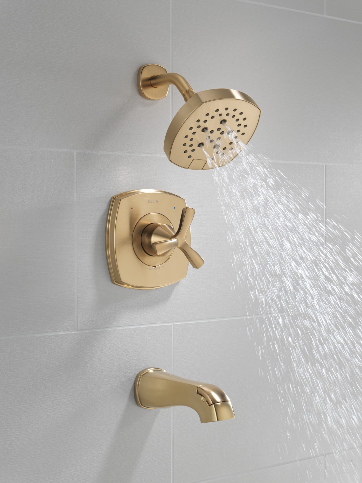 Delta T144766-CZ-PR Tub-Shower-Faucets - View #2