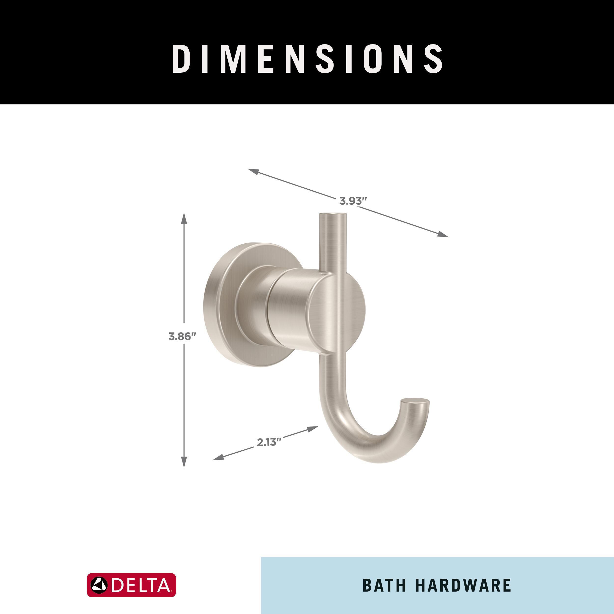 Delta NIC35-DN Robe-Hooks - View #7