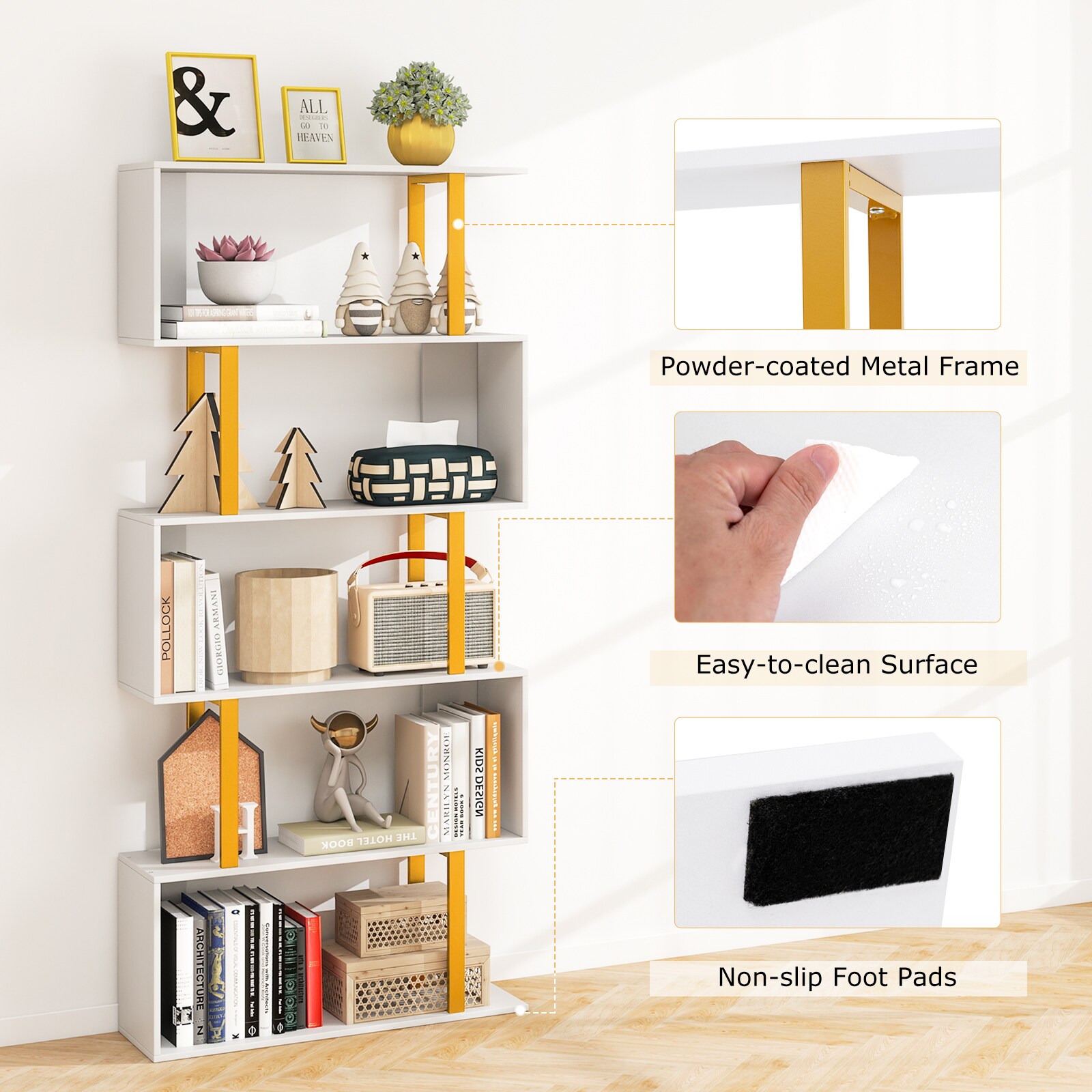 Slickblue D-CO-HW94911VJ bookcases - View #7