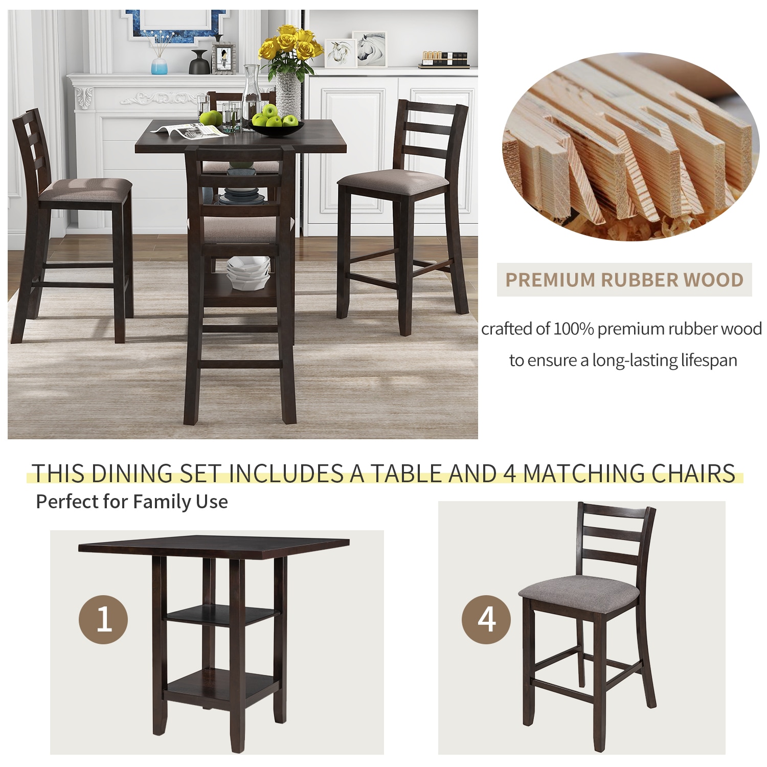 ModernLuxe ST000034AAP Dining-Chairs - View #3