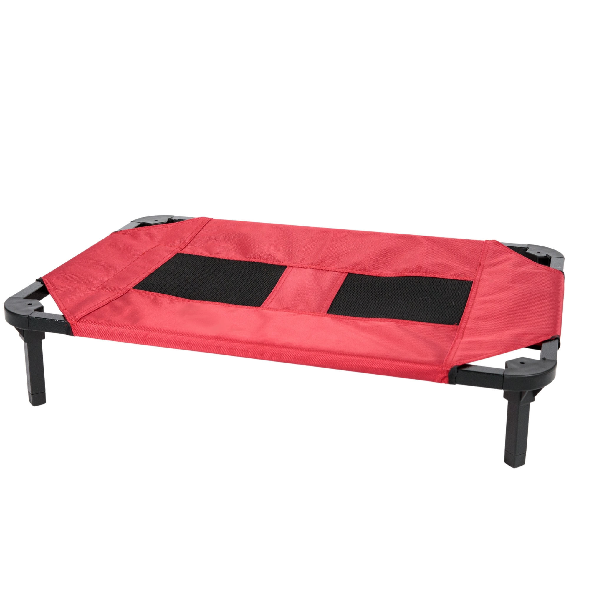 Lucky Dog CMB 10130 Rectangular Red Polyester Orthopedic Dog Bed ( Small )