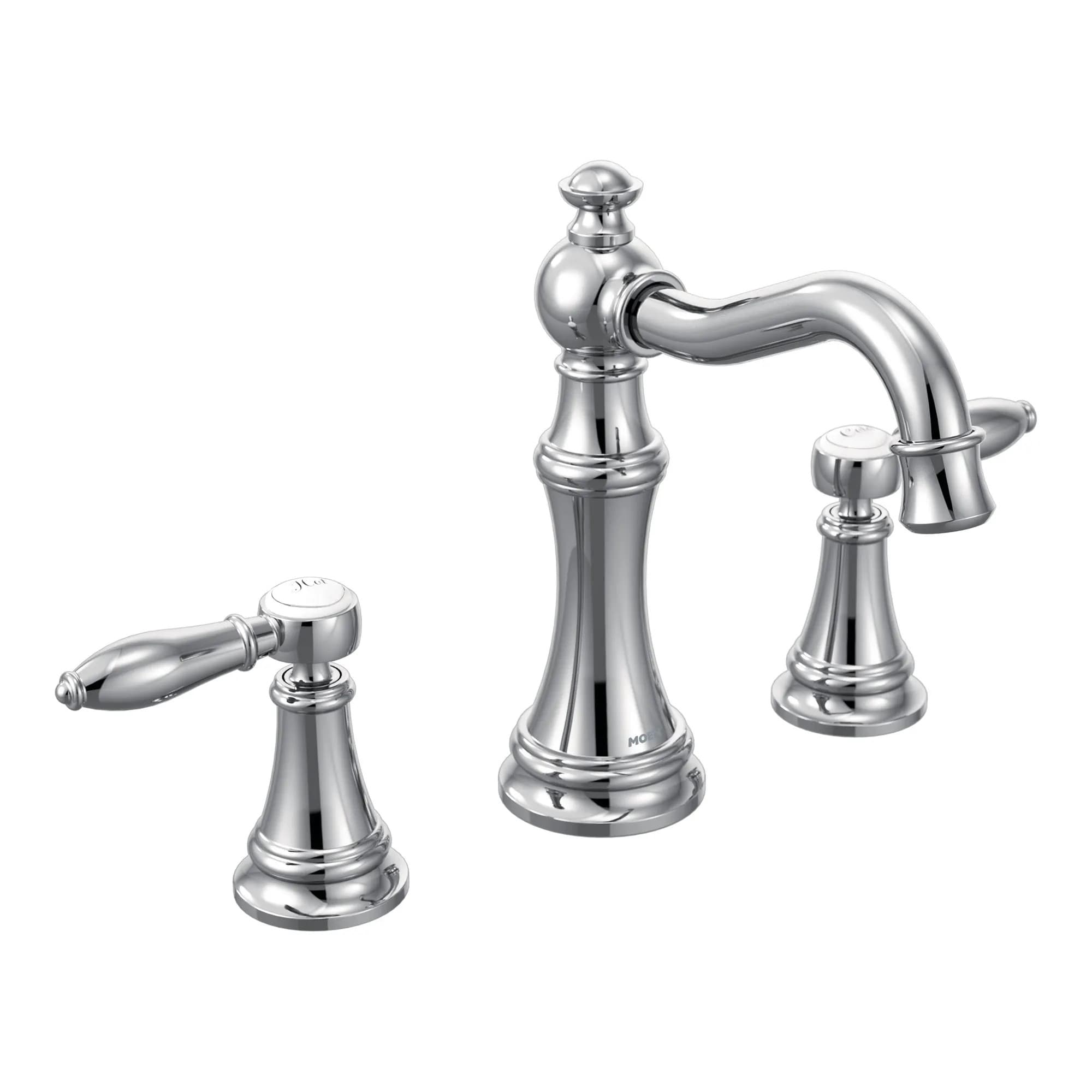 Moen - Weymouth Two-Handle Bathroom Faucet in Chrome