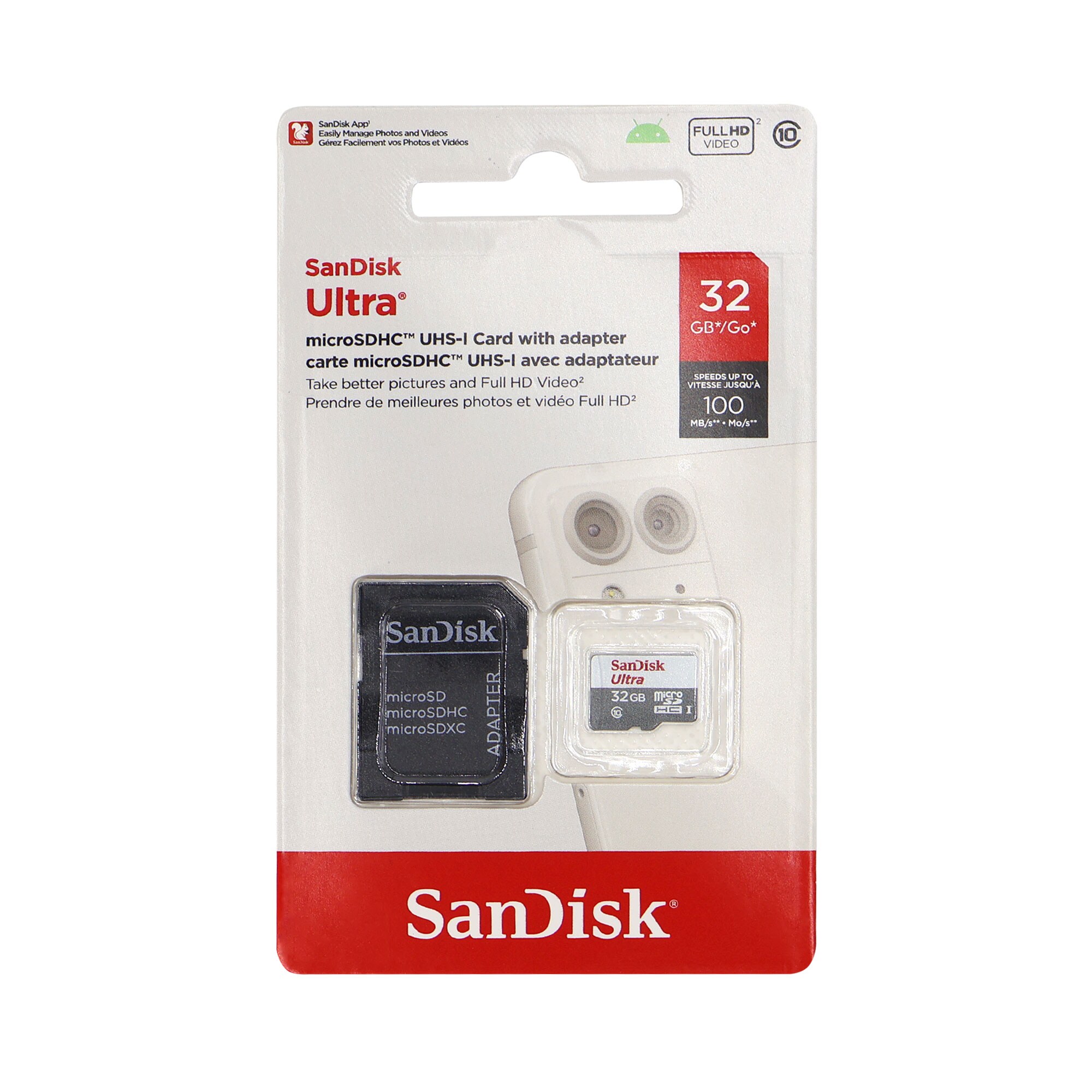 SanDisk SDKSQUNR32GB-5XK Smartphone-Camera-Accessories - View #3