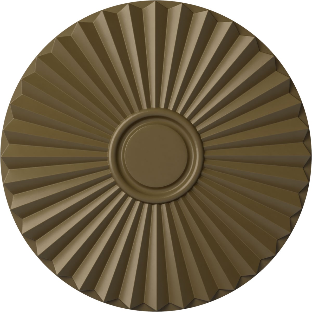 Ekena Millwork CM20SHMMF Shakuras 19.75-in W x 19.75-in L Mississippi Mud Polyurethane Ceiling Medallion