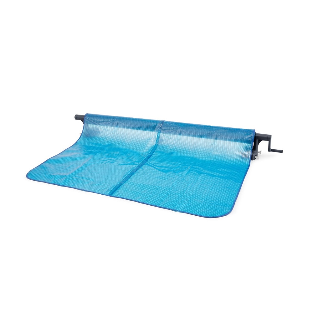 Intex 16-ft Mountable Solar Pool Cover Reel in the Pool Cover Reels  department at