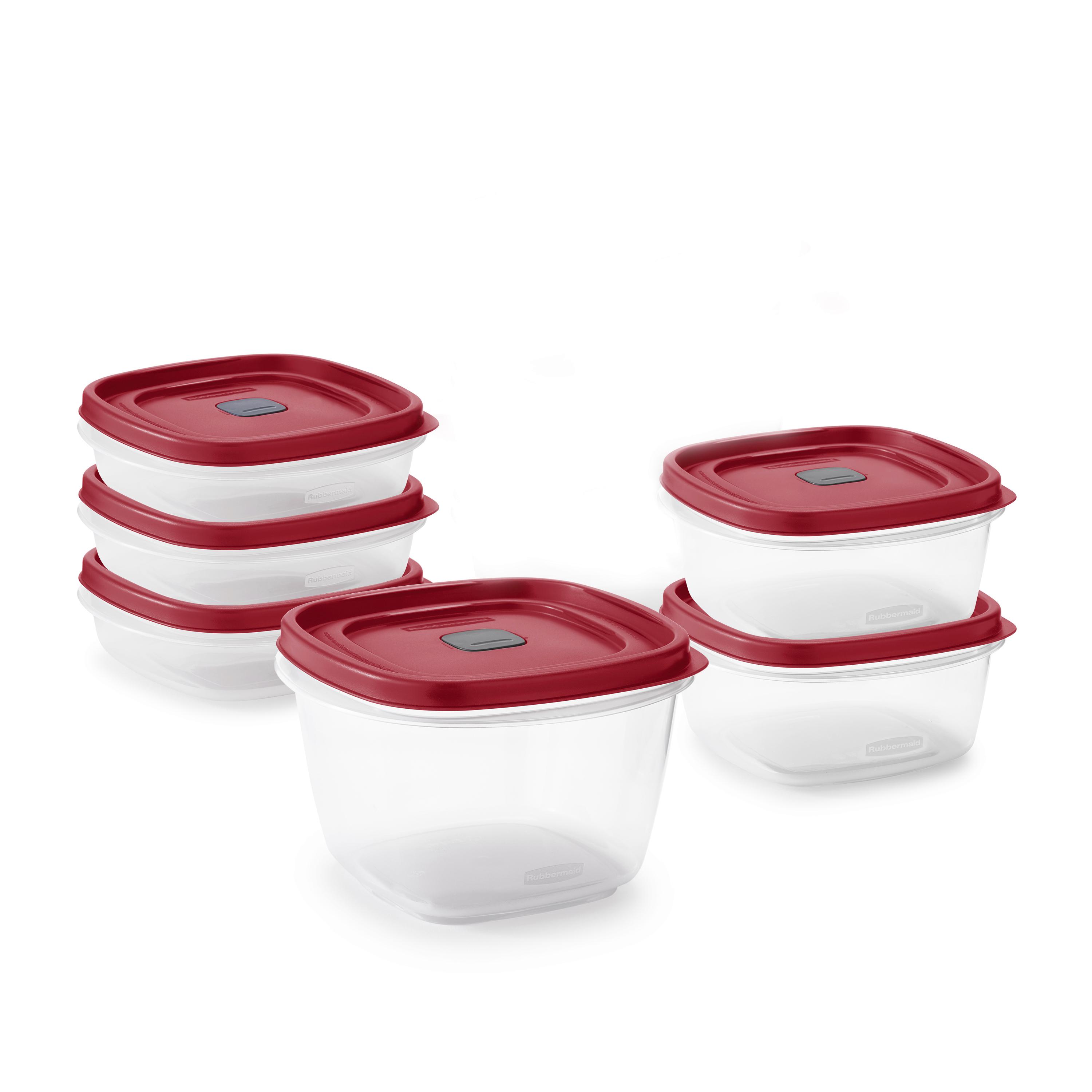 Rubbermaid Easy Find Lids Container & Lid Extra Clear 3 Cup