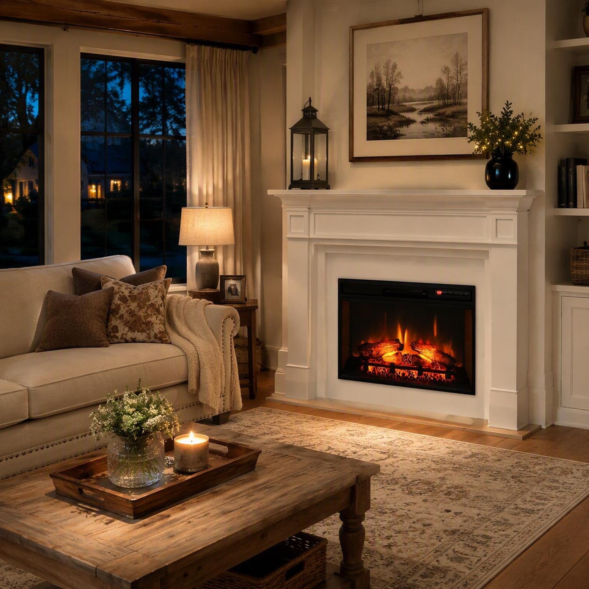 TEINIE HJJ-W2225P249862 Electric-Fireplaces - View #3