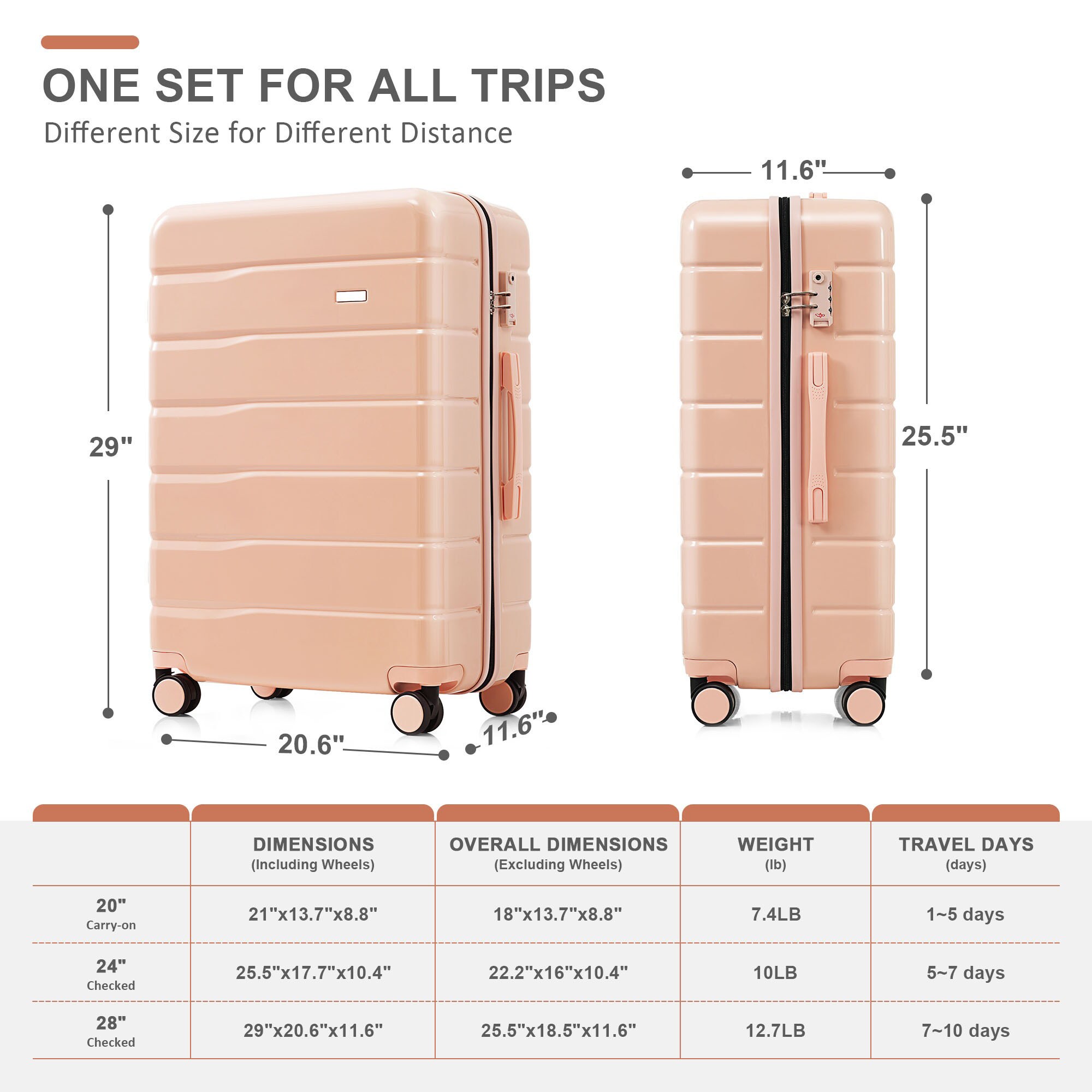 Bybafun YD9600074 Luggage-And-Luggage-Sets - View #2