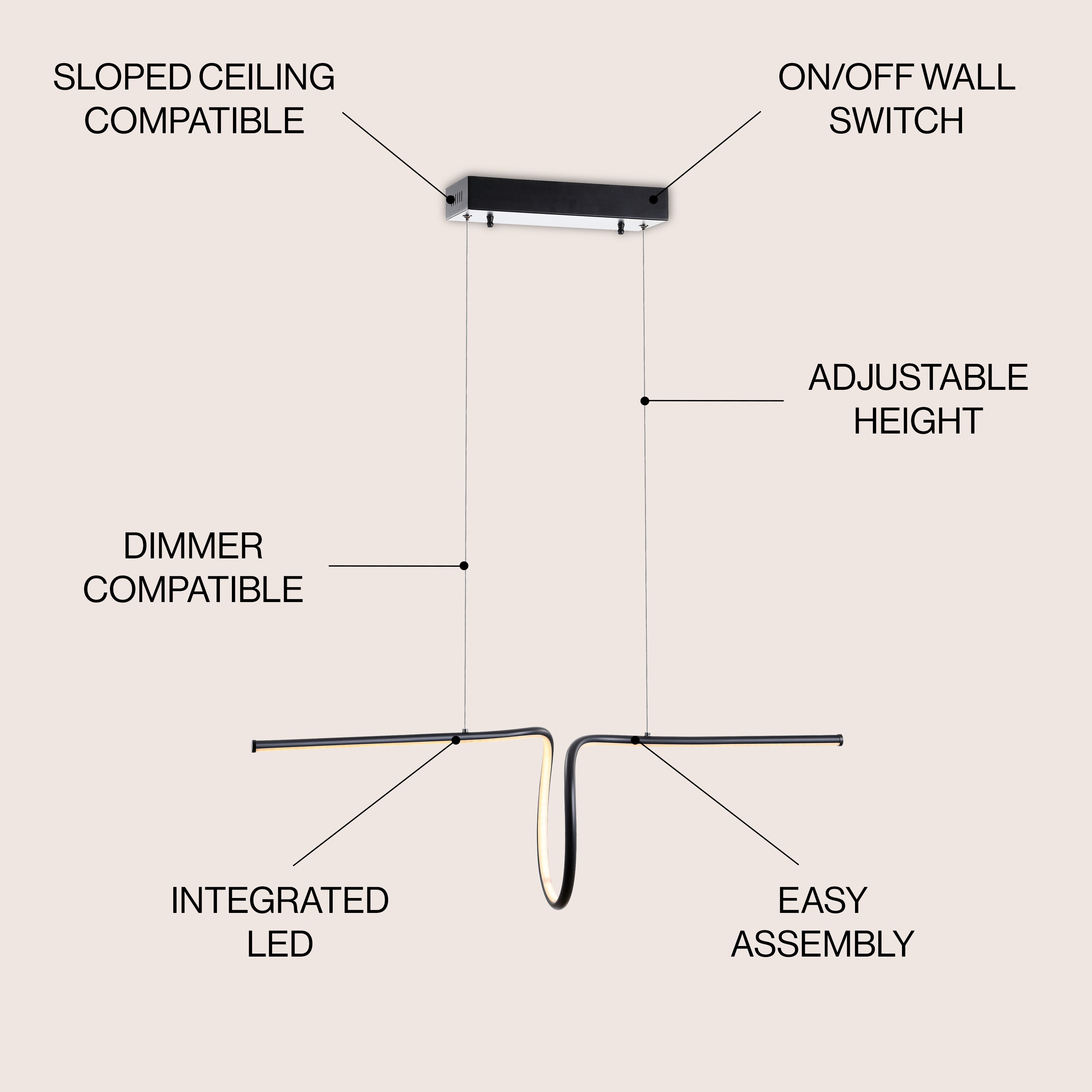 JONATHAN  Y JYL7029B Pendant-Lights - View #2