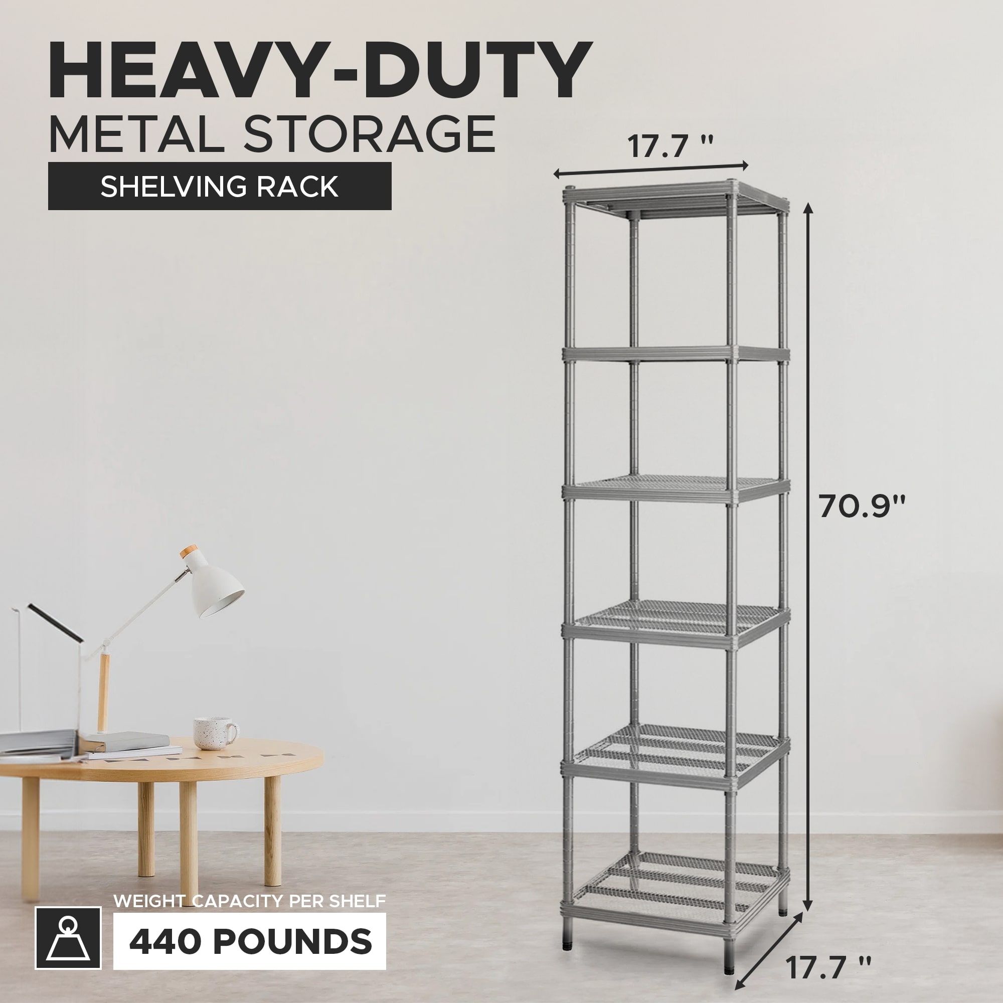 Design Ideas 325740 Free-Standing-Shelving - View #2