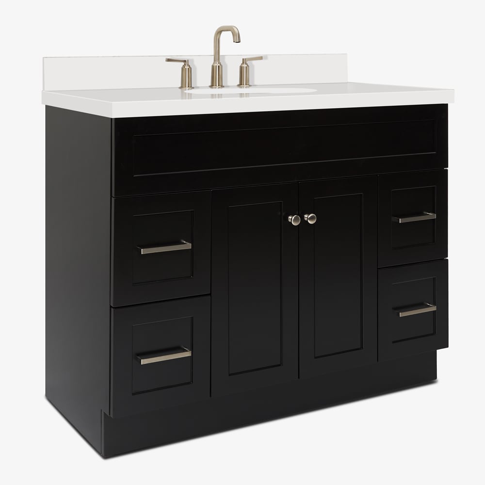 ARIEL F043SWQOVOBLK Bath-Vanity-Combo - View #3