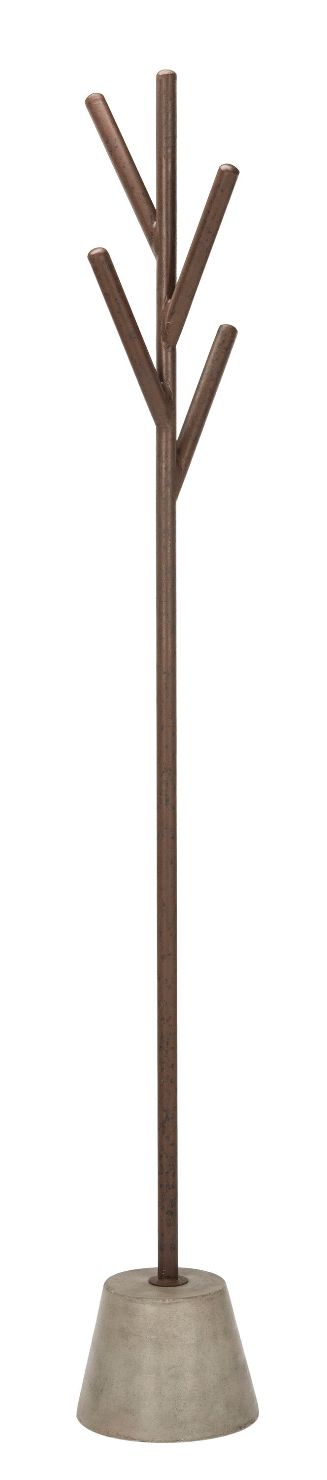 Safavieh HAC3000A Branch Dark Gray 4-Hook Coat Stand