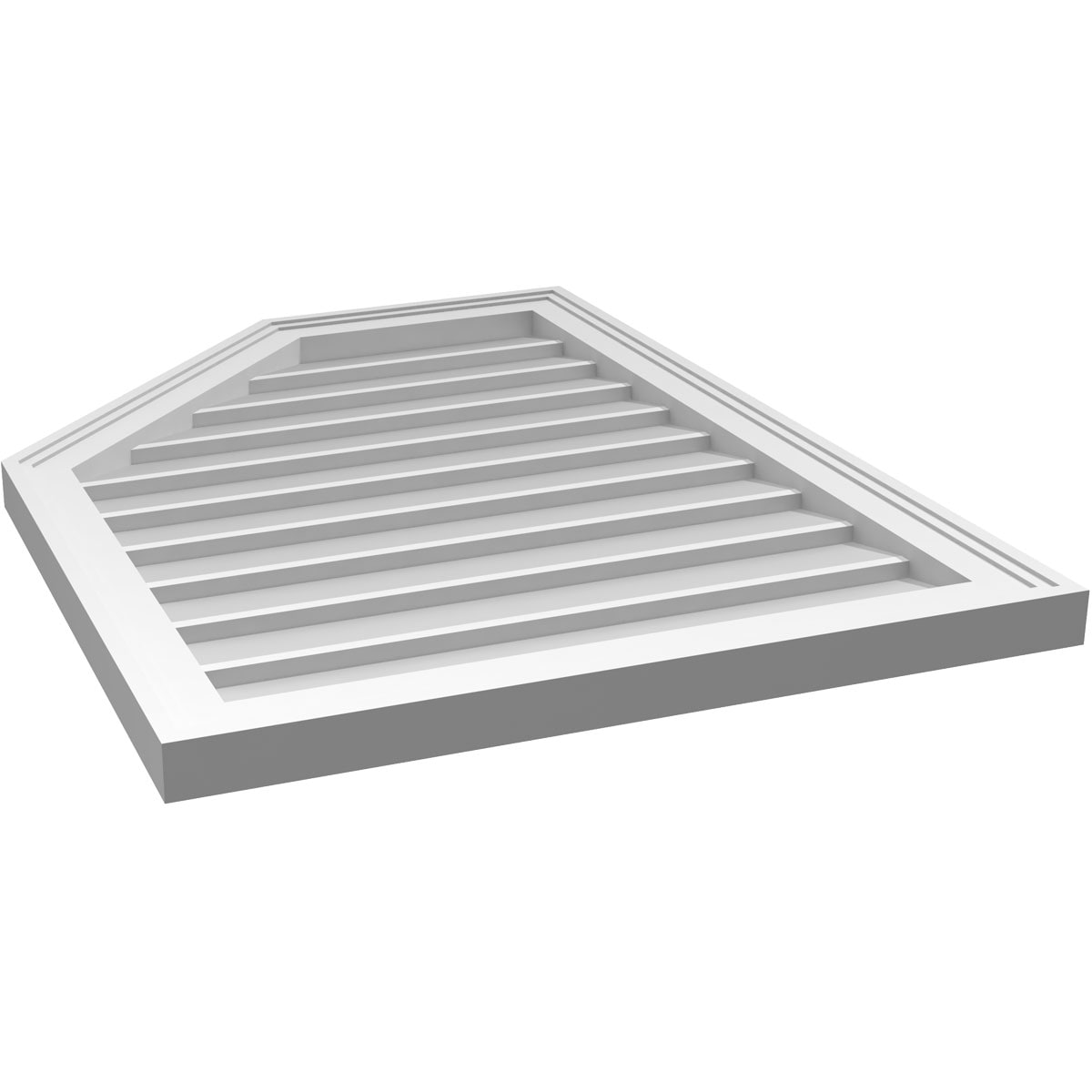 Ekena Millwork GVPOL24X3202SN Gable-Vents - View #5