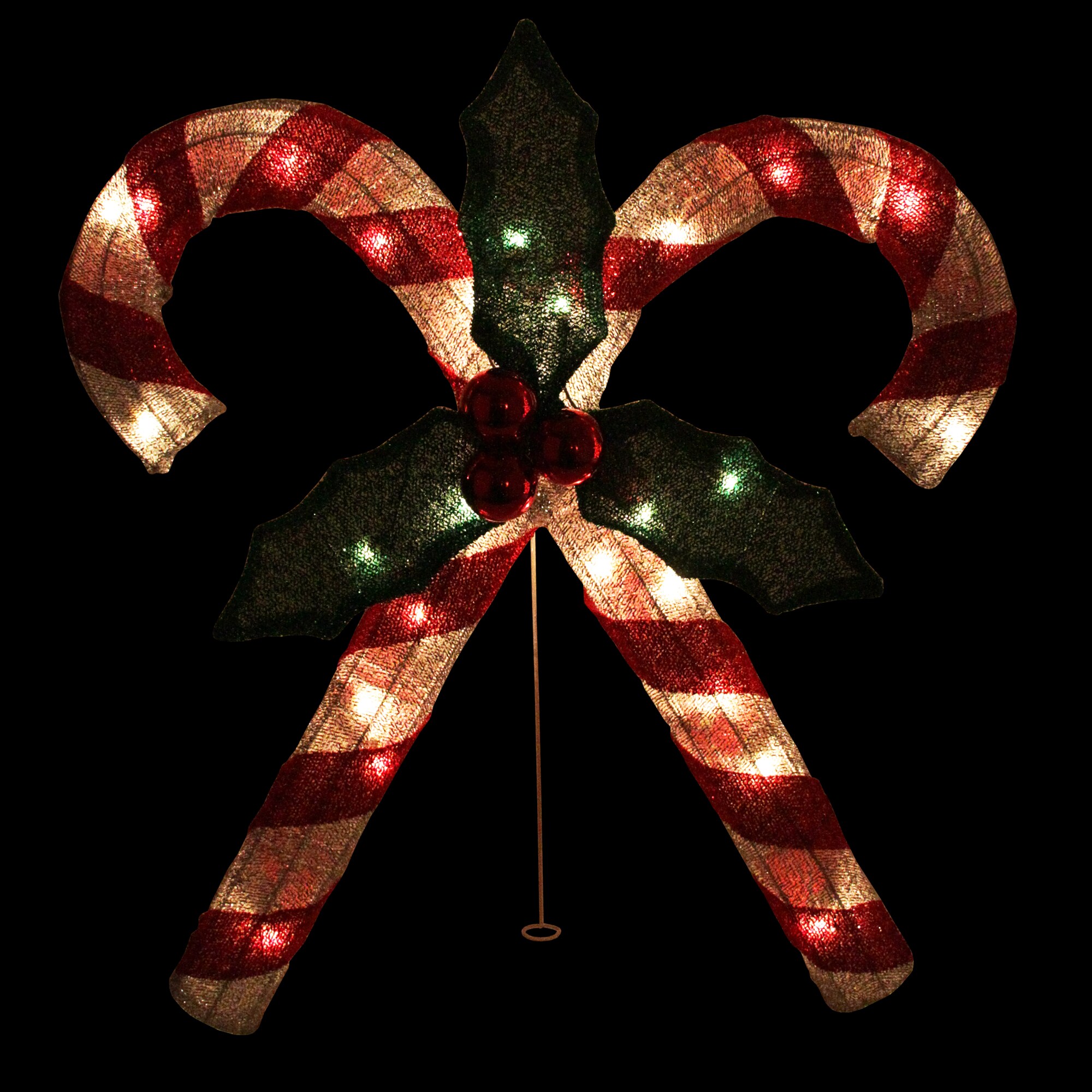 Northlight 26in Candy Cane Light Display with Clear Incandescent