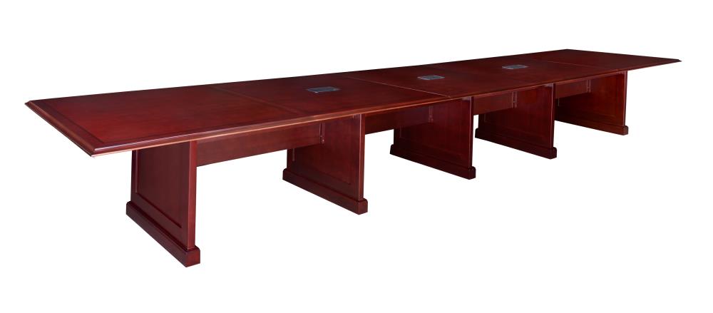 Regency TVCTRC24052MH Prestige Brown 4-Person Training Table (240-in W x 29-in H)