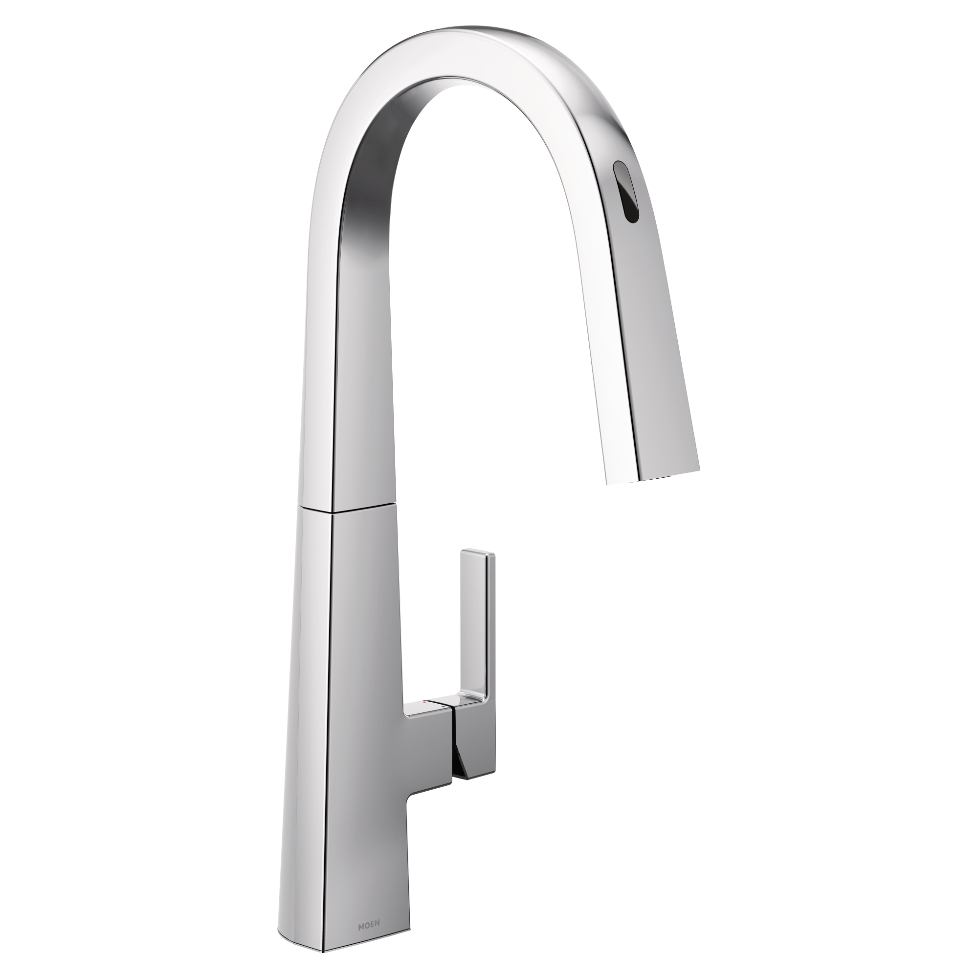 Moen S75005EVC Nio Chrome Single Handle Deck-mount Voice Activated Pull-down Kitchen Faucet with Sprayer