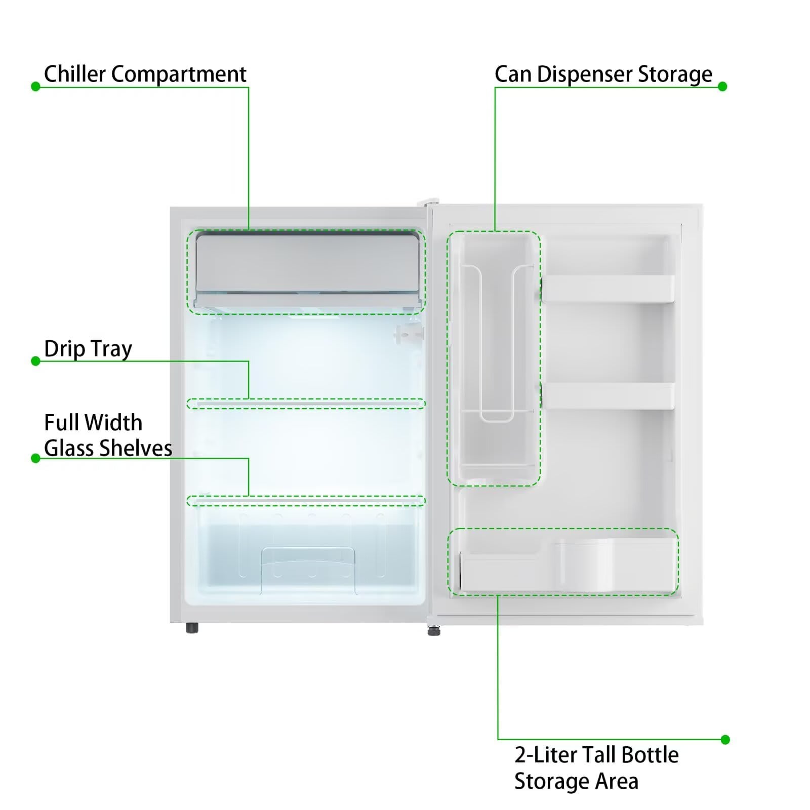 Qeetex JXNAG-PHO-121F6KLY Commercial-Refrigerators - View #2
