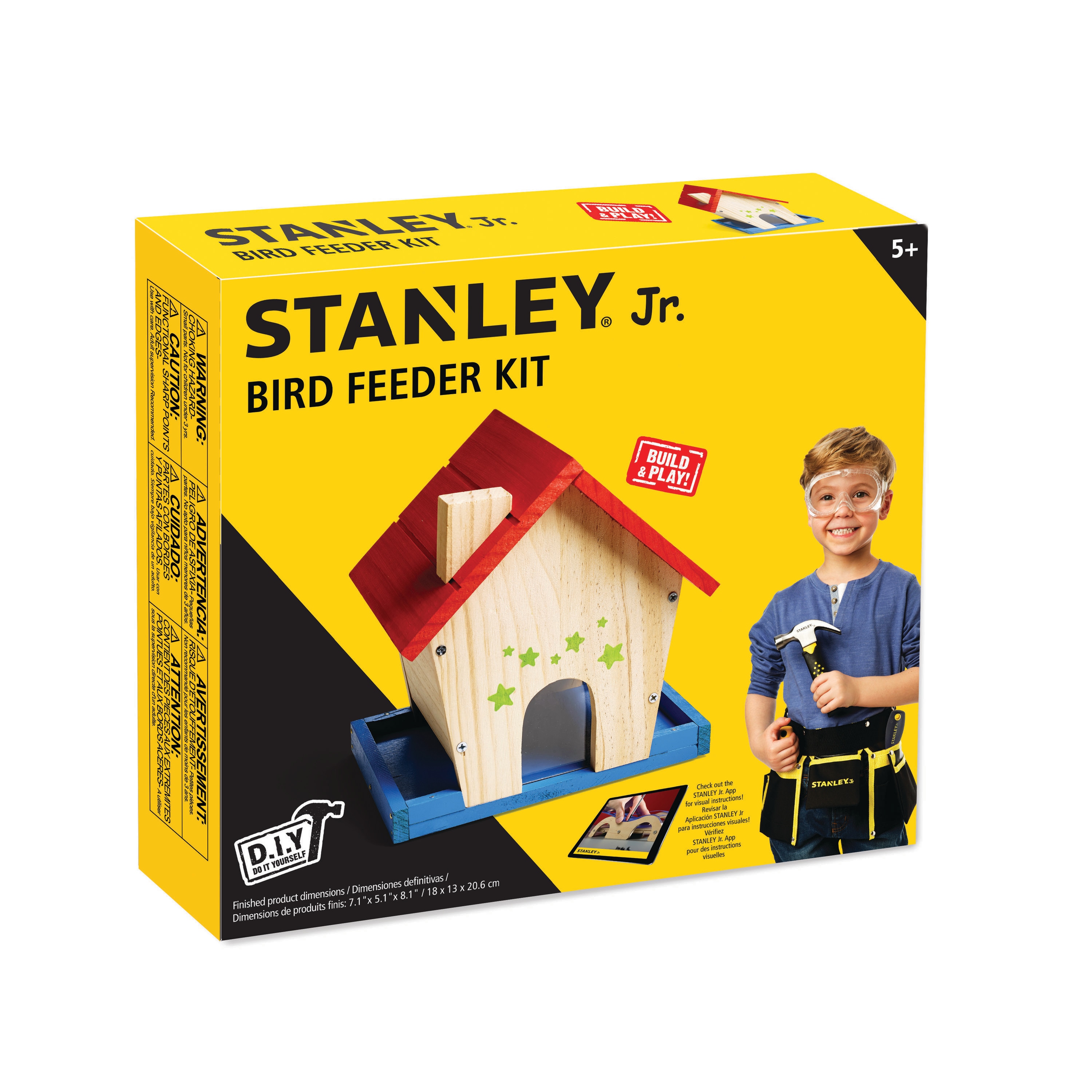 Stanley Jr. OLK020-SY Kids-Woodworking-Project-Kits - View #2