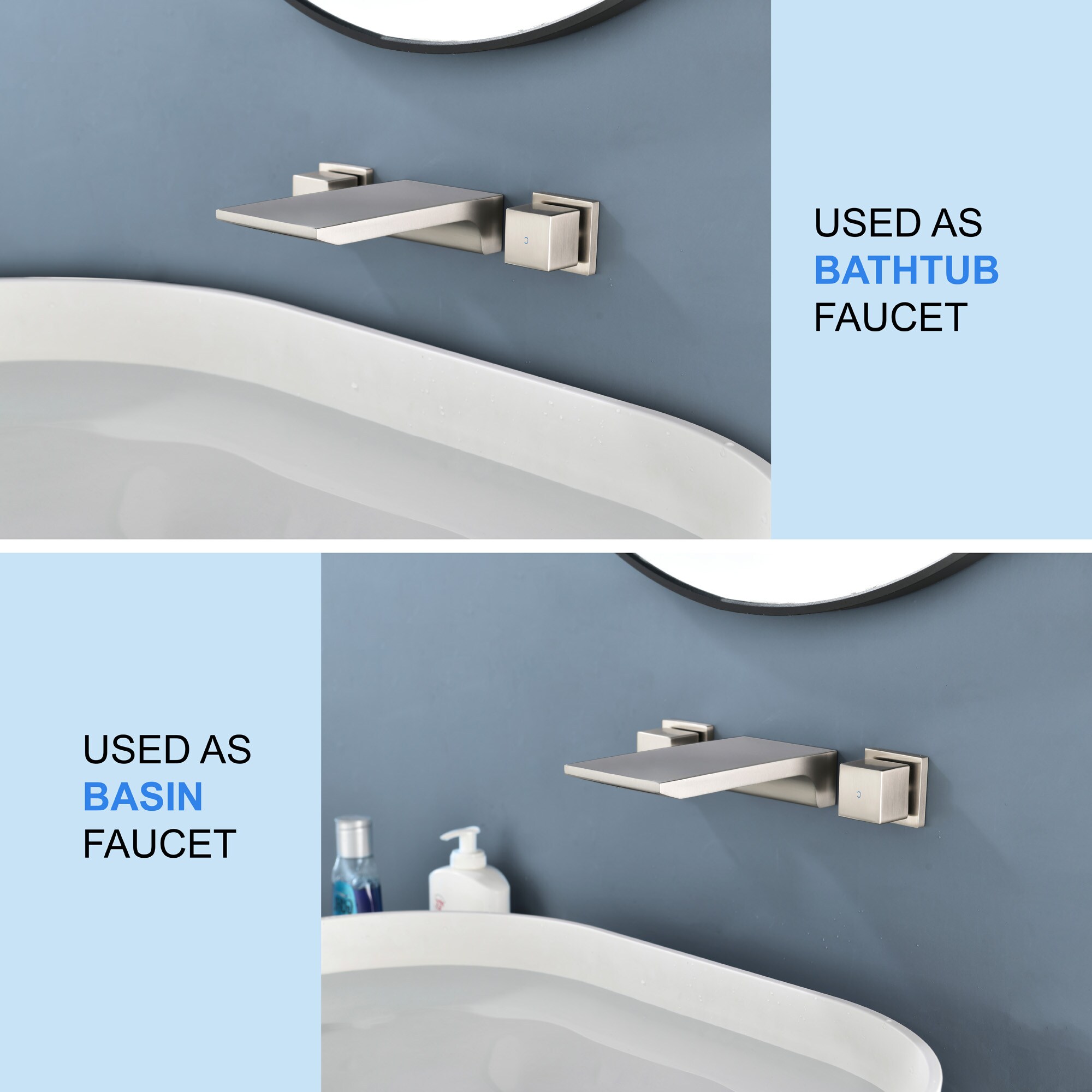 WELLFOR SMG-2419BN Roman-Tub-Faucets - View #7