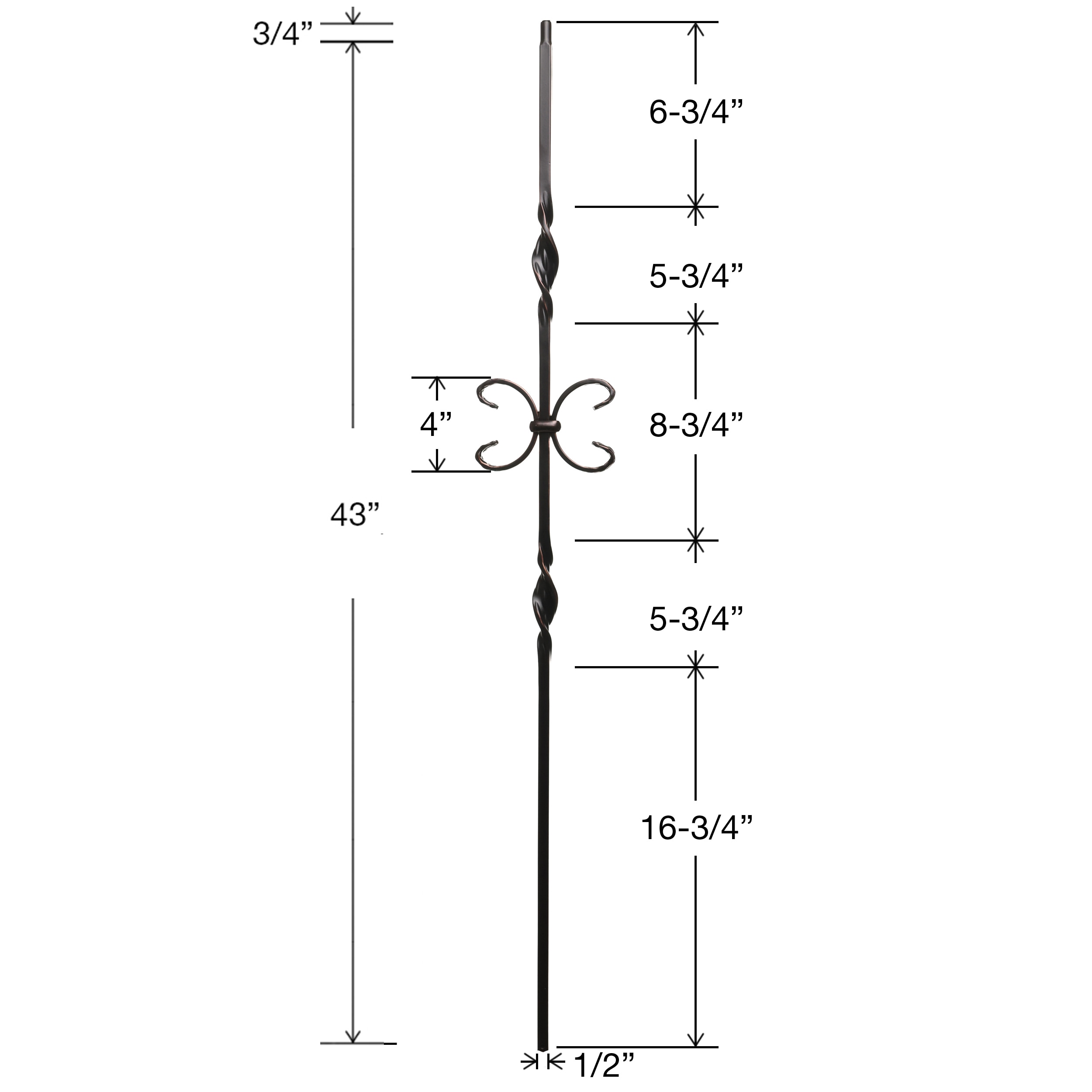 RELIABILT WGT10RC Interior-Stairpart-Balusters - View #9
