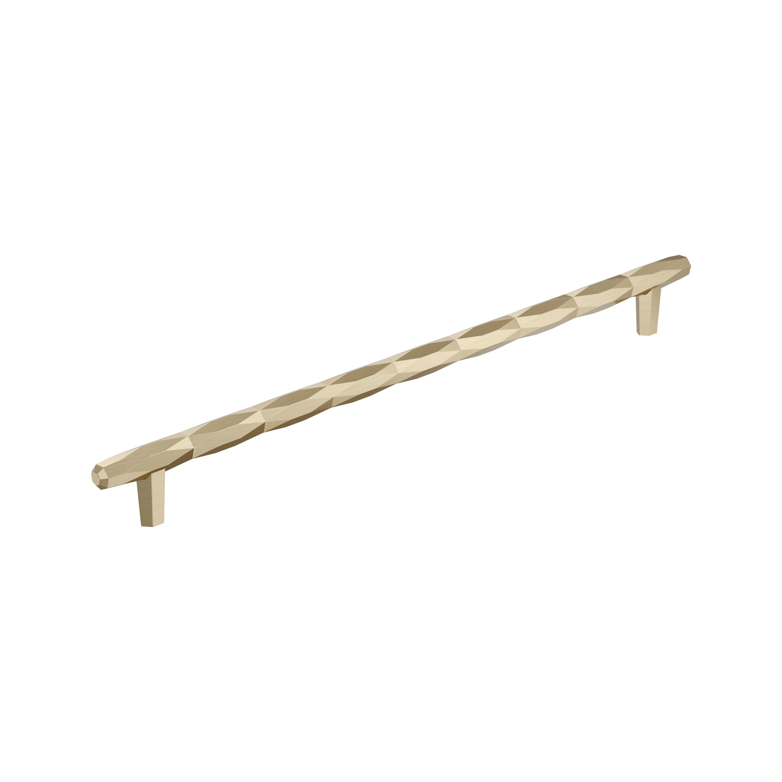 Amerock BP55503BBZ St. Vincent 18-in , 457mm Center to Center Golden Champagne Cylindrical Bar Appliance Drawer Pulls