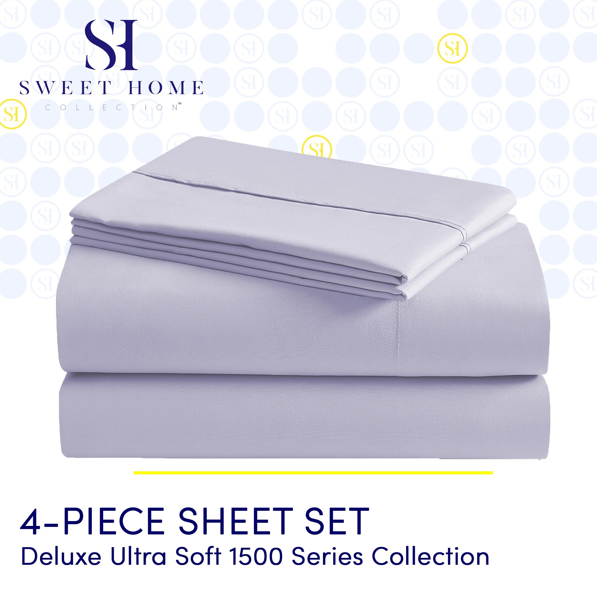 Sweet Home Collection LOW-4P-SH-TW-LIL Sheet-Sets - View #2
